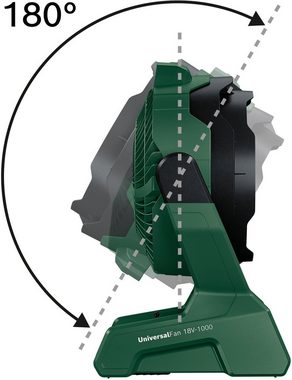 Bosch Home & Garden Tischventilator UniversalFan 18V-1000, leises Betriebsgeräusch, ohne Akku und Ladegerät