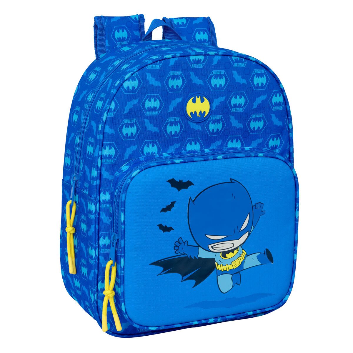 Batman Kinderrucksack Batman Rucksack für Kinder Freizeitrucksack blau 26x34x11 cm für Schul