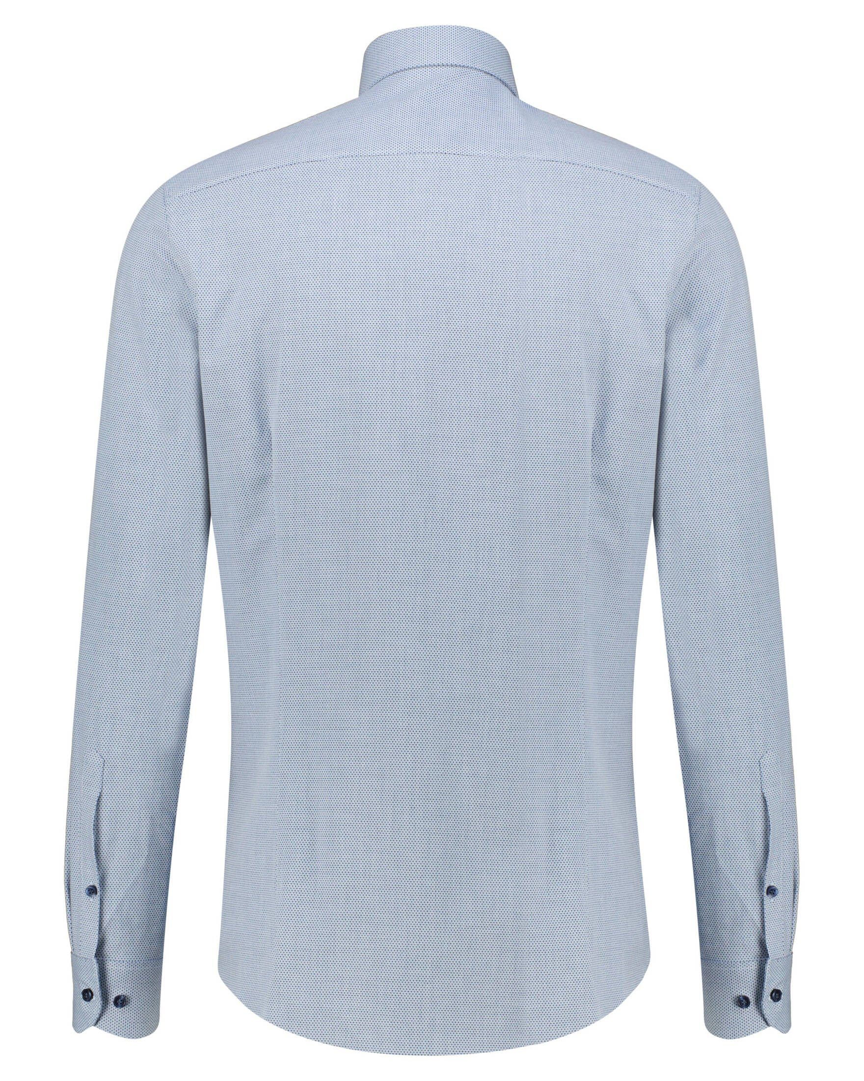 (50) (1-tlg) FIVE Herren Body bleu Hemd LEVEL Fit Businesshemd OLYMP