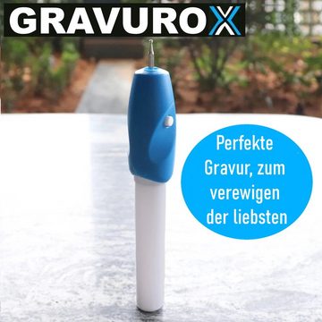 MAVURA Graviergerät GRAVUROX elektrischer Gravierstift Gravurstift Graviergerät, mini Gravierer Gravur Stift tragbar