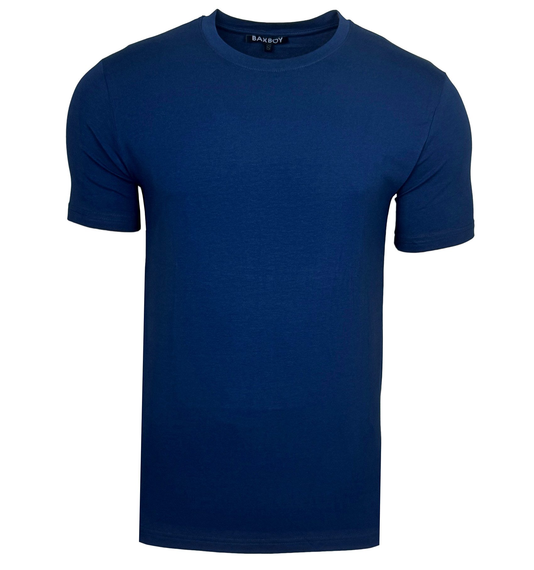 Baxboy T-Shirt Baxboy Herren Uni Basic Kurzarm Slim Fit T-Shirt B-55 günstig online kaufen