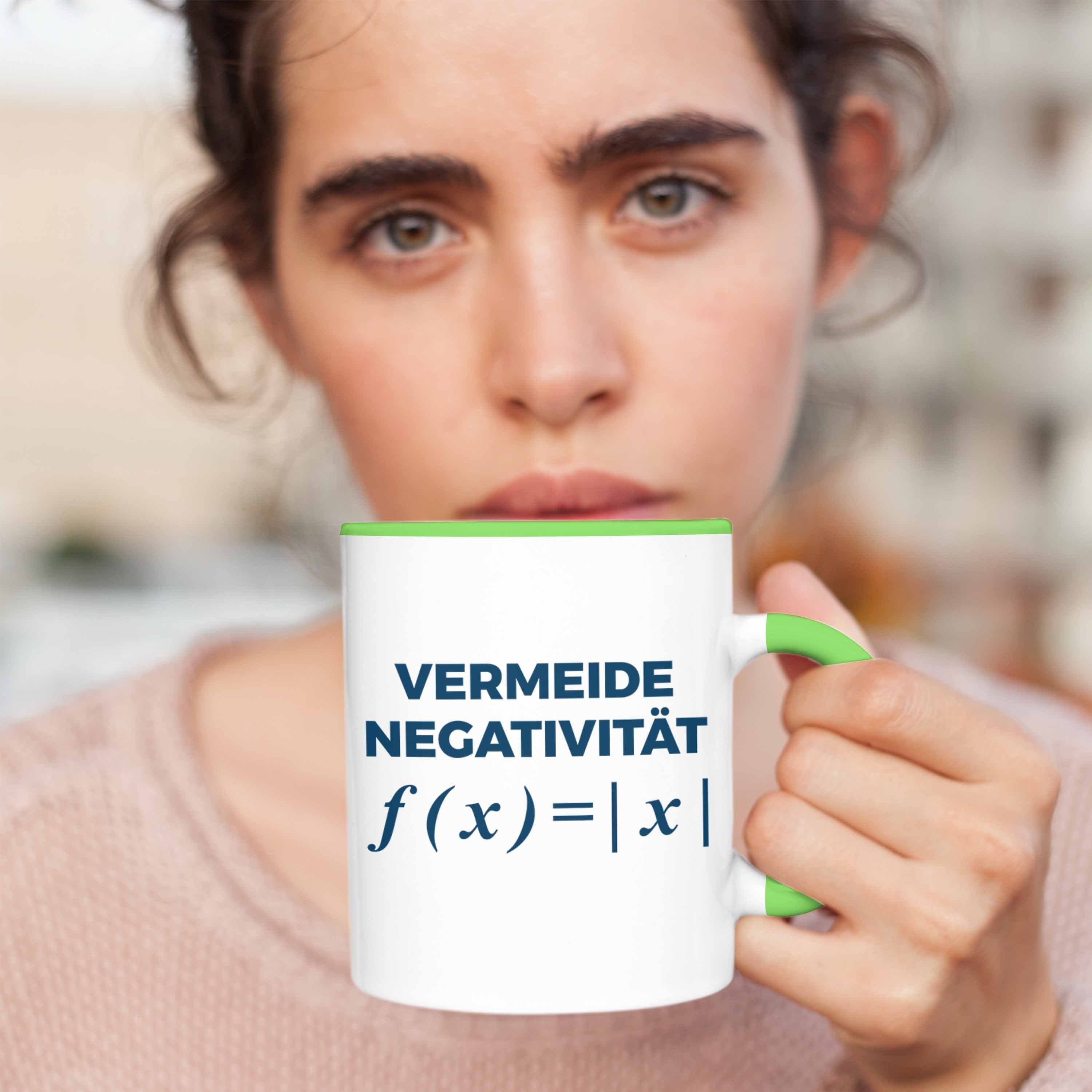Physiker Trendation Mathelehrer Grün Mathematiker Tassen Lustig Tasse Kaffeetasse Geschenk Physik Spruch - Mathestudent Trendation Tasse