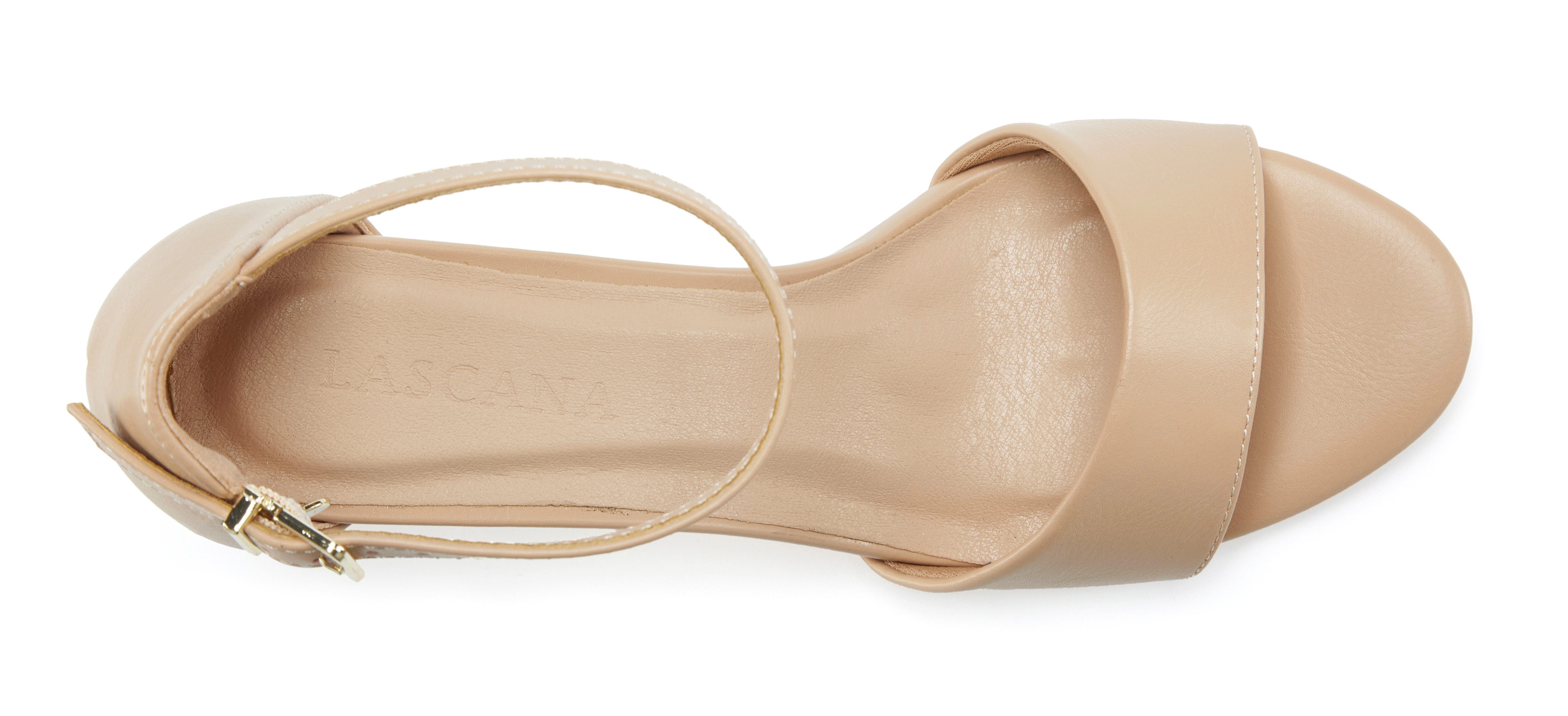 LASCANA Sommerschuh High-Heel-Sandalette Sandale, Sandalette, Riemchensandalette VEGAN