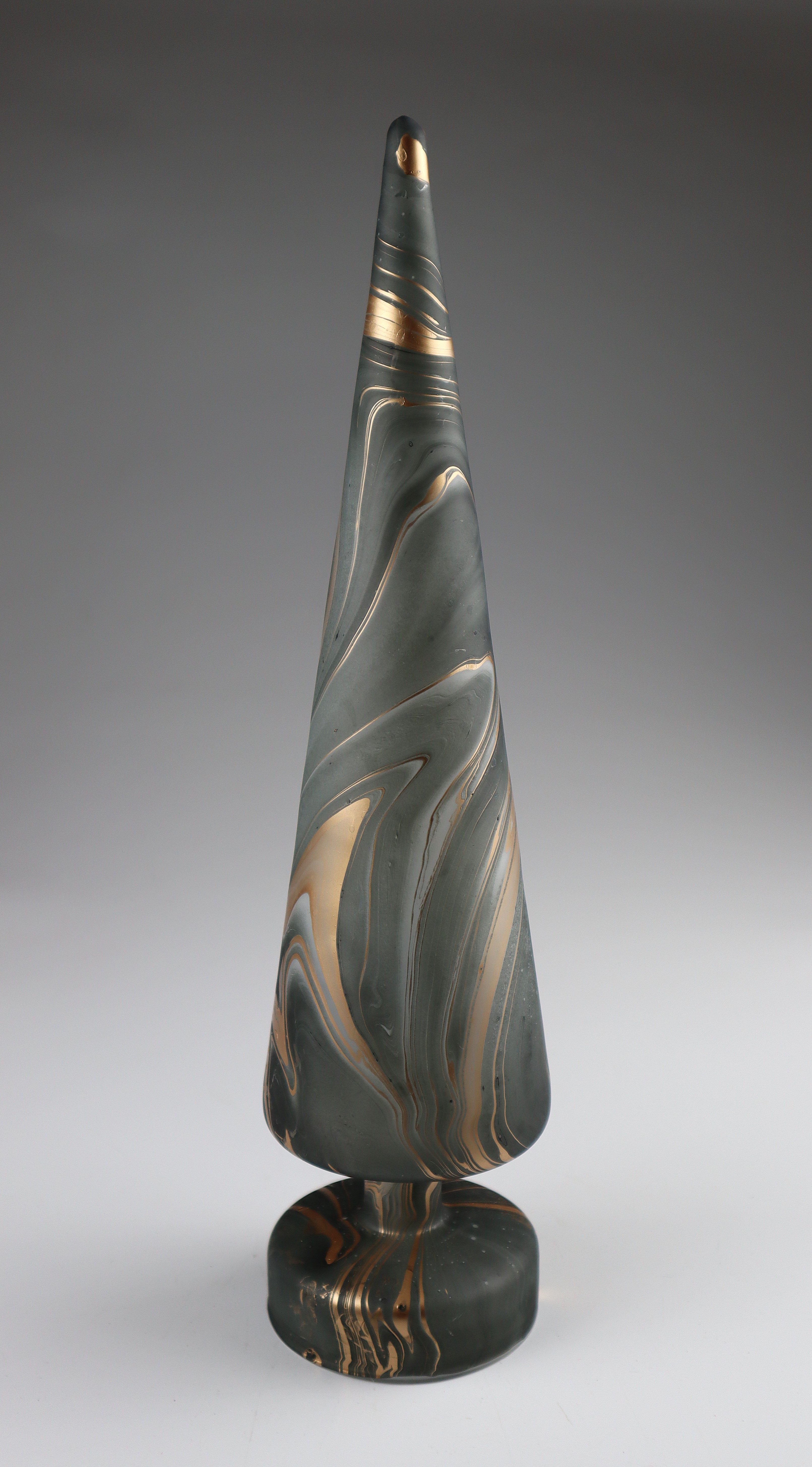AM Design Dekobaum Dekofigur aus Glas, ØxH: 9x36 cm