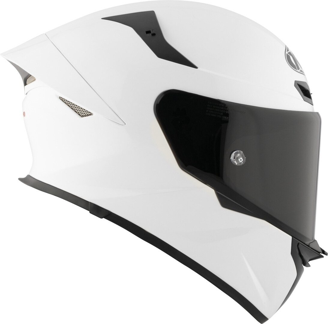 KYT Motorradhelm TT-Revo Plain Helm, Pinlock, Ratschenverschluss, Spoiler, ECE 22.06