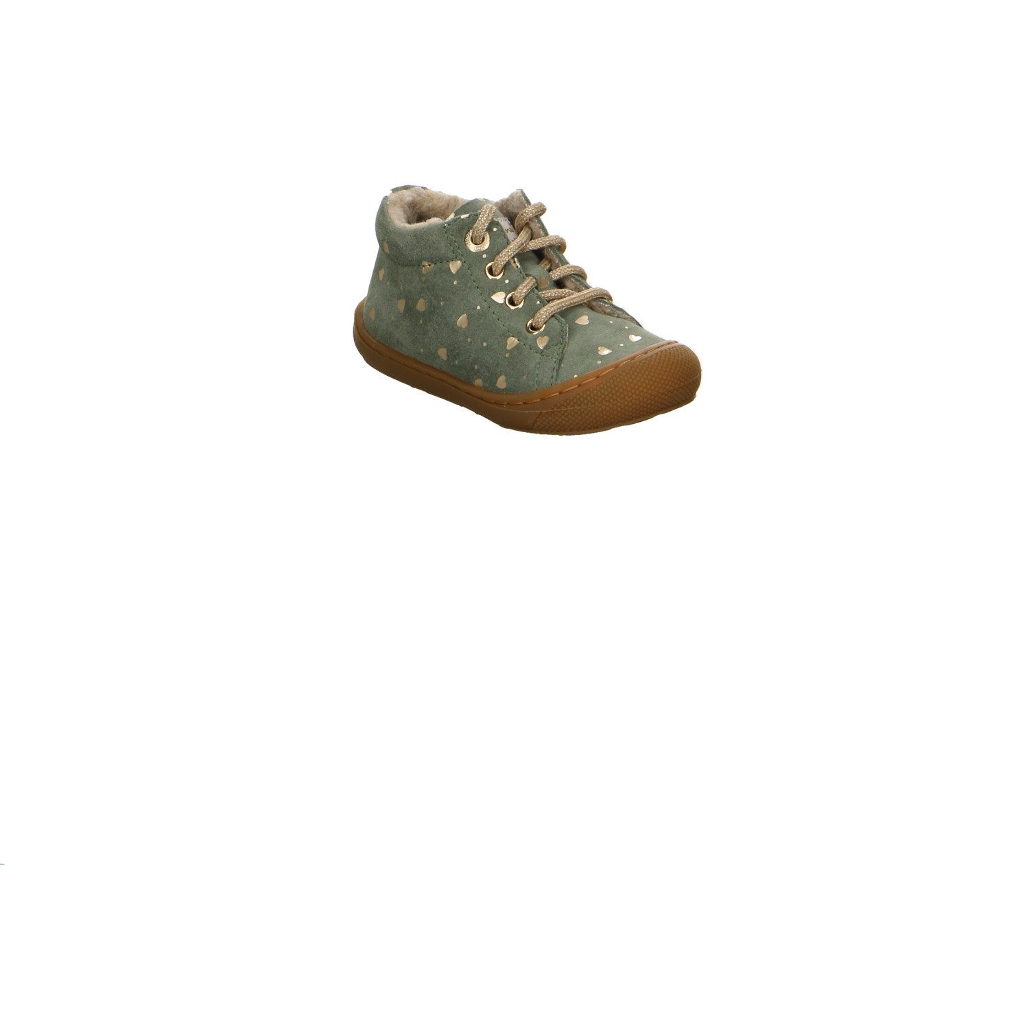 Naturino Naturino 0012012889.cm.of21 Velour Lauflernschuhe Winter Mädchen grün Winterstiefelette