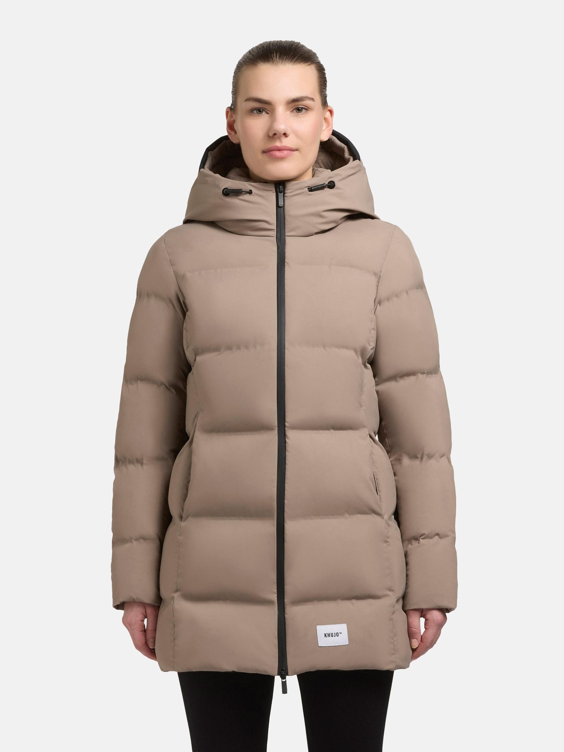 khujo Kurzmantel Tanare4 Warmer Damen Puffermantel günstig online kaufen