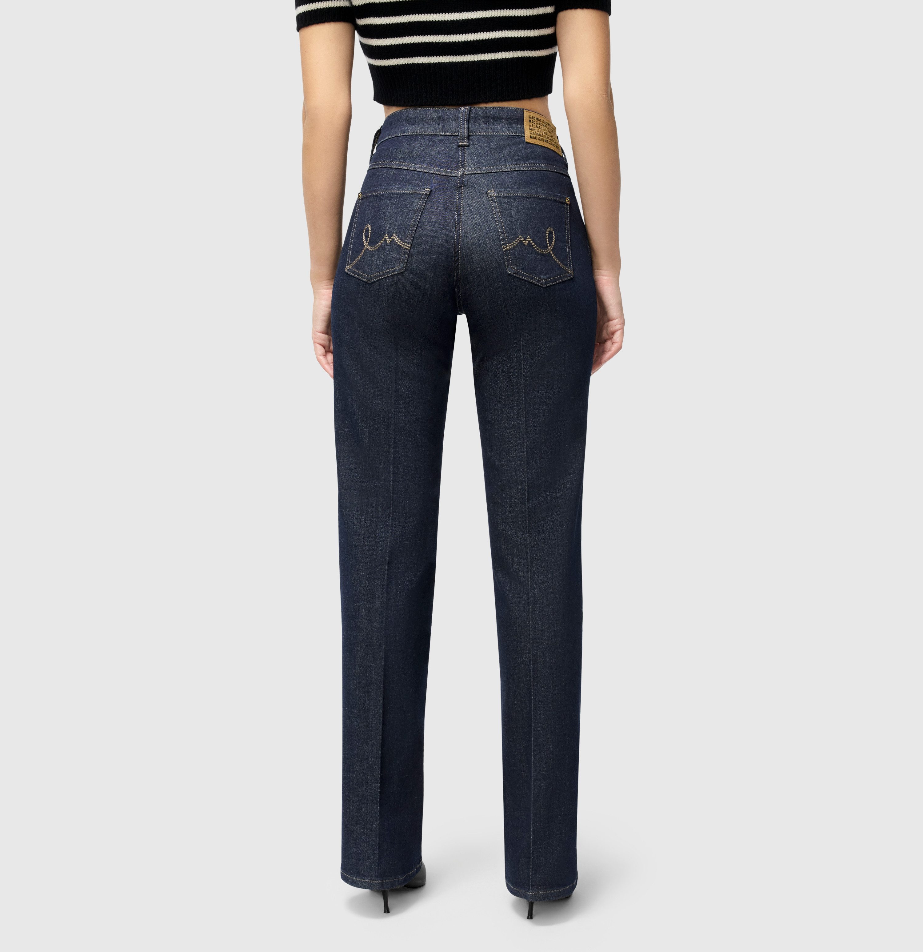 MAC Bootcut-Jeans LAURA Figurformende Denim-Qualität – Bild 3 von 5