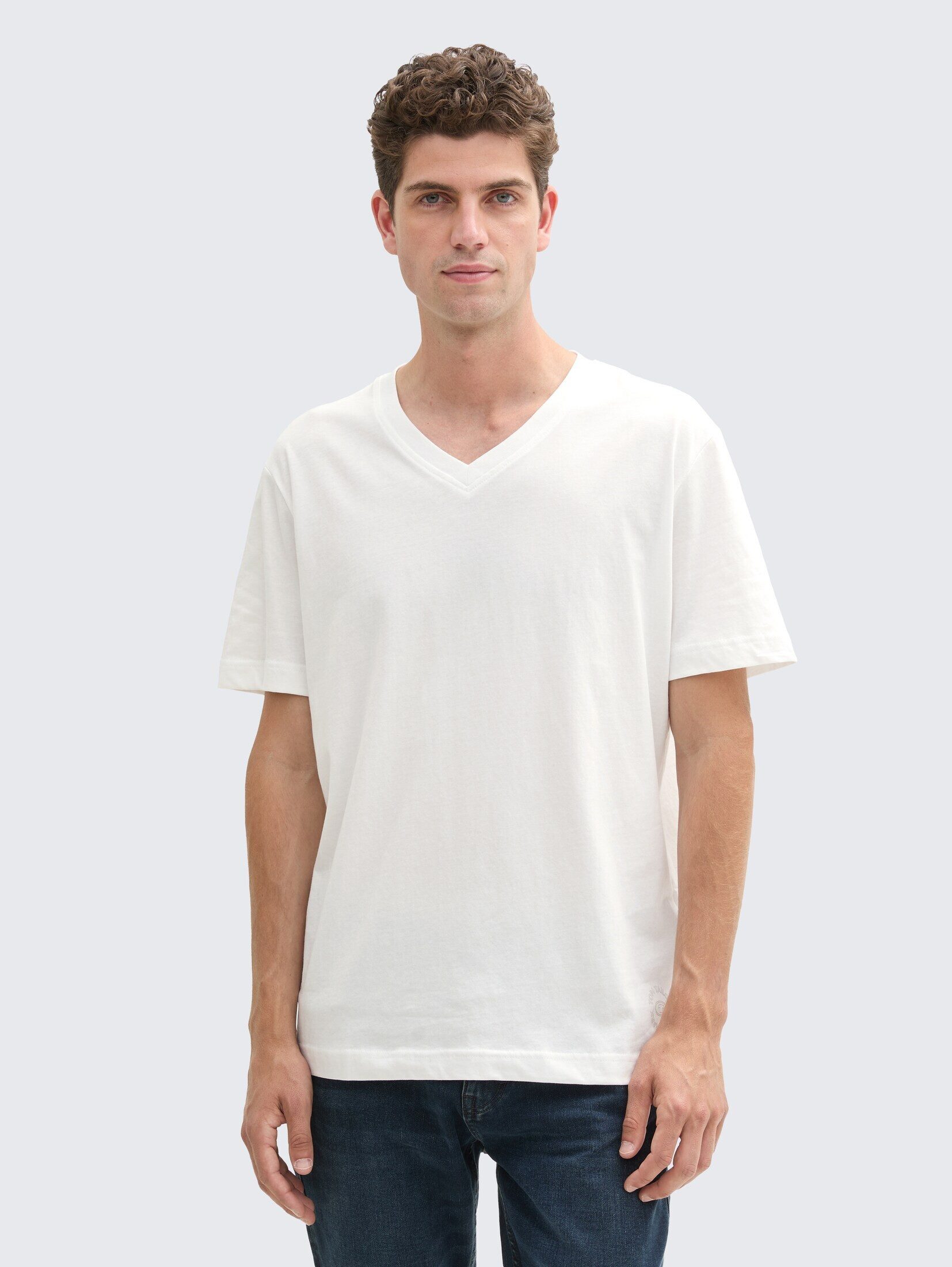 TOM TAILOR T-Shirt T-Shirt Basic T-Shirt günstig online kaufen