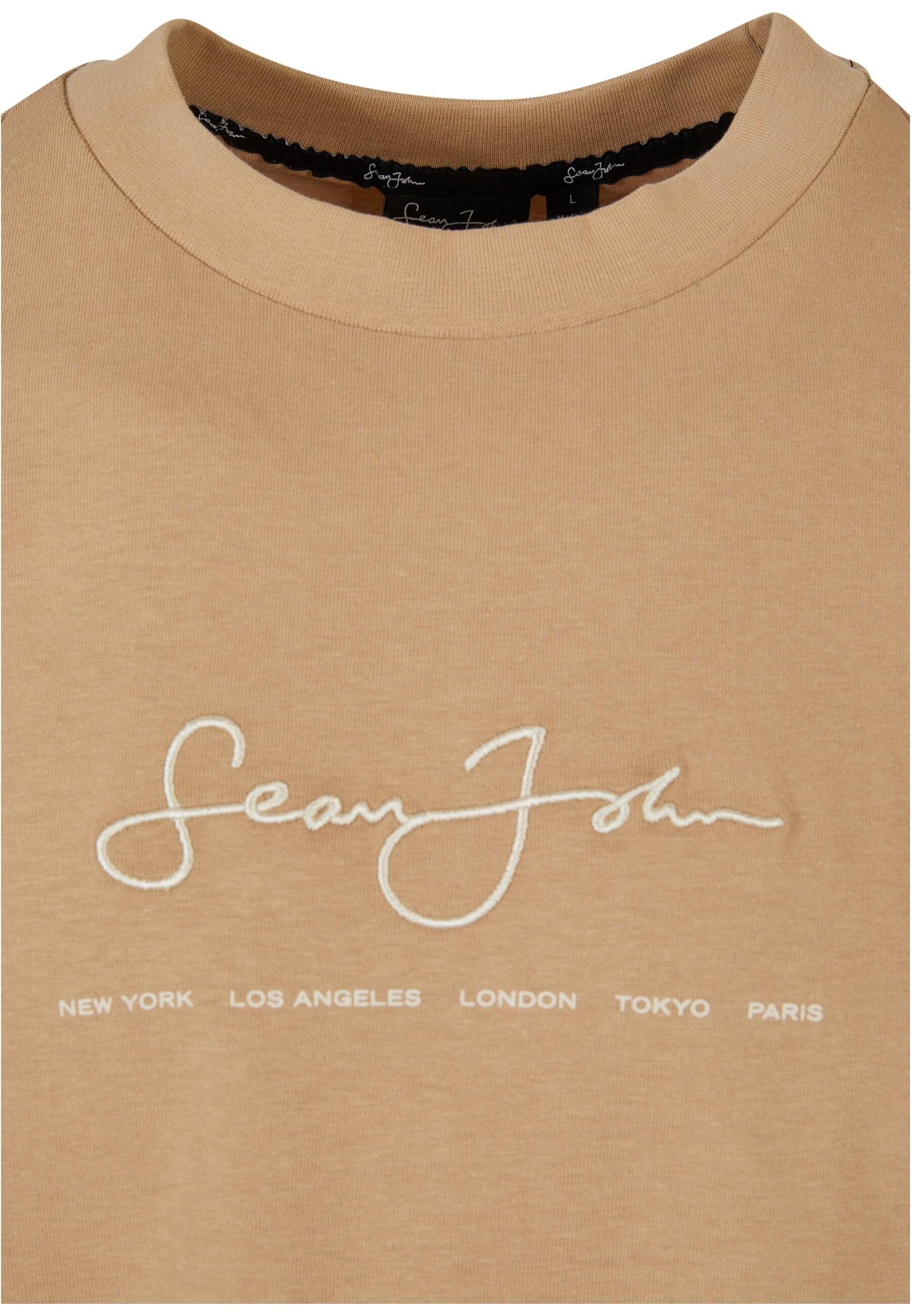 Classic Essential JM-TE012-023-015 brown Tee Logo Sean (1-tlg) John Herren T-Shirt