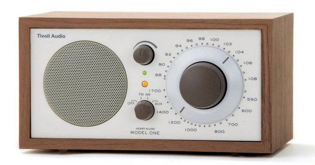 Tivoli Audio »Model ONE walnuss beige« UKW Radio (AM Tuner,FM UKW Tuner,AUX,Kopfhöreranschluss,Retro Radio)  - Onlineshop OTTO