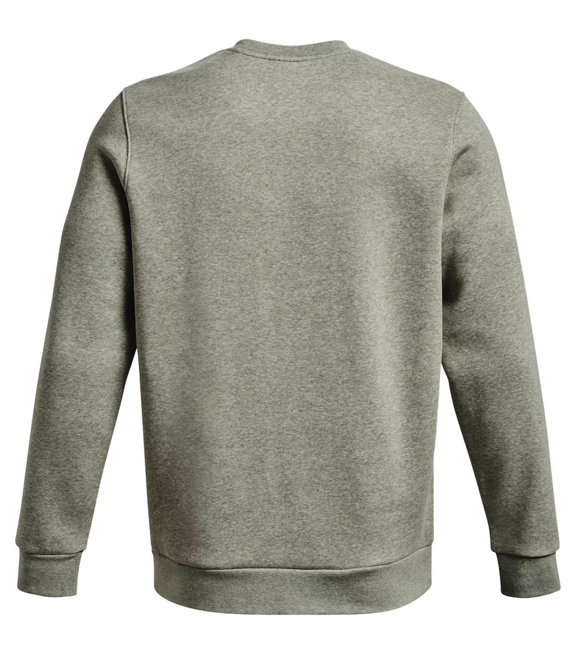 Herren (44) Sweatshirt Armour® FLEECE ESSENTIAL Under CREW khaki (1-tlg) Sweatshirt UA
