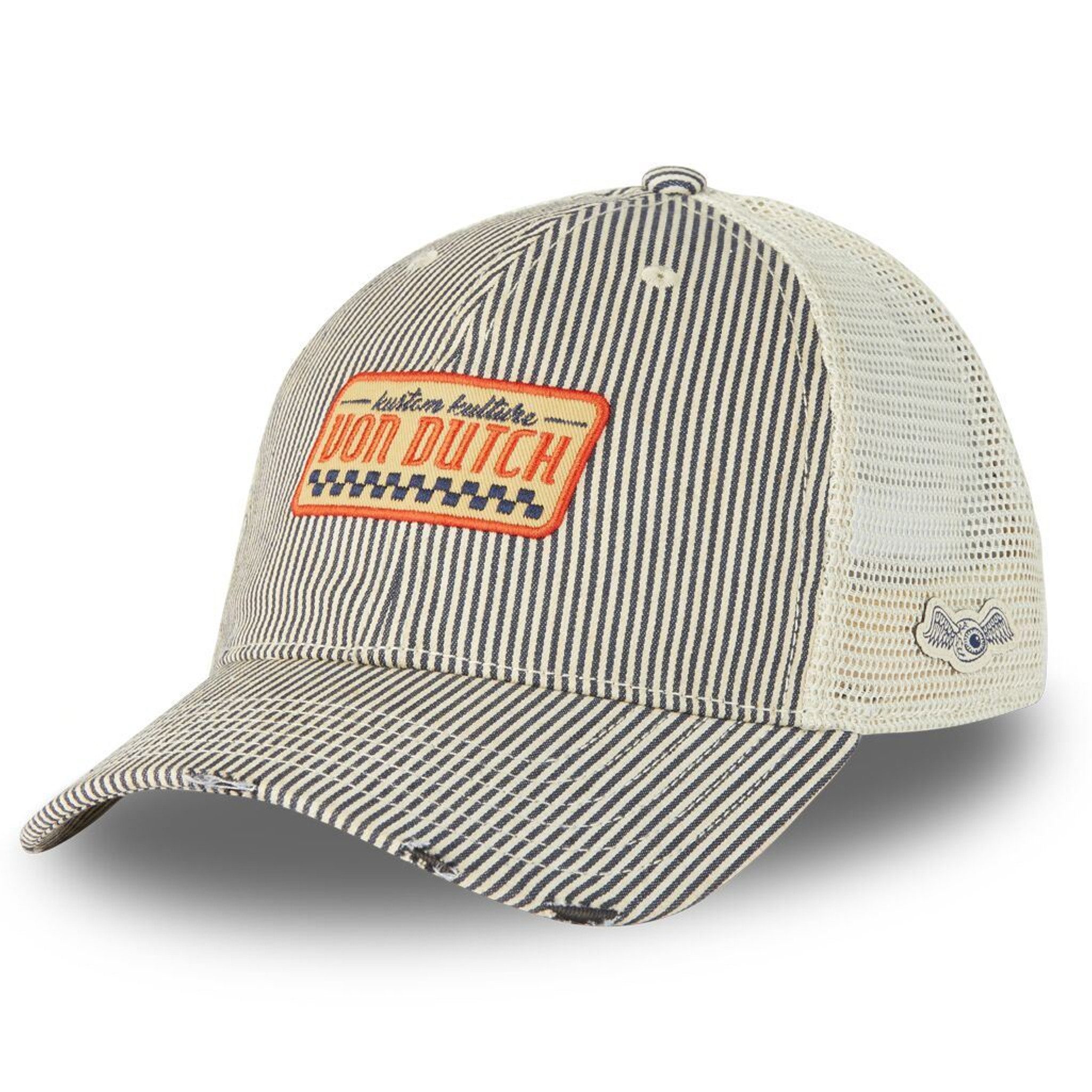 Von Dutch Trucker Cap Von Dutch Originals Trucker Cap - PATCHES Baseball MAC KUSTOM (Basecap, Basecap, Meshcap, Trucker Kappe)