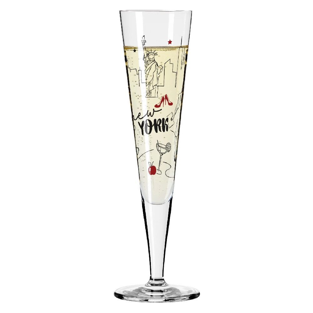Sektglas Ritzenhoff Champus New York Edition T. Kuhlmann H24