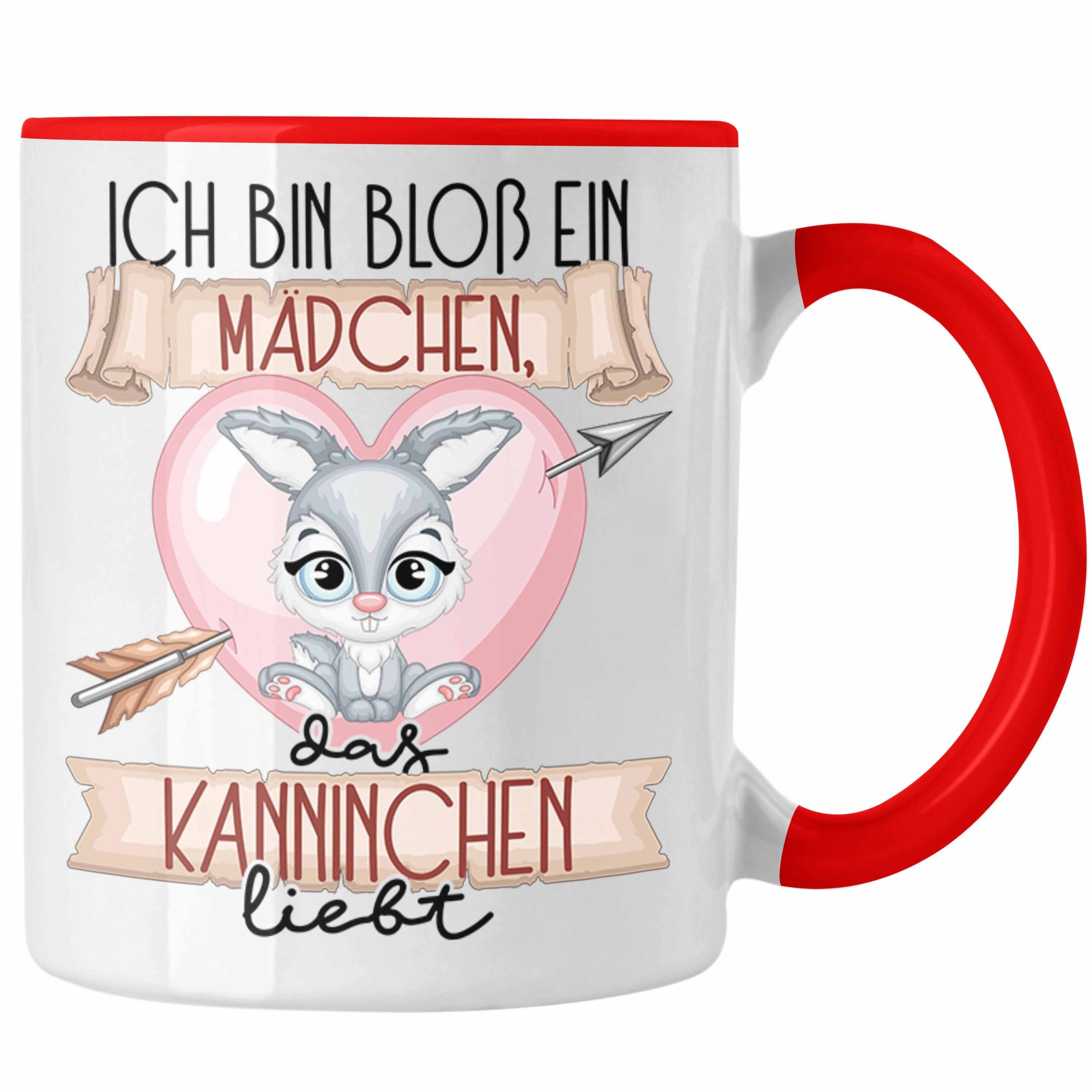 Trendation Bin Das Geschenk Rot Ein Mädchen Bloß Tasse Kaninchen Kaninchen Ich Tasse Frauen