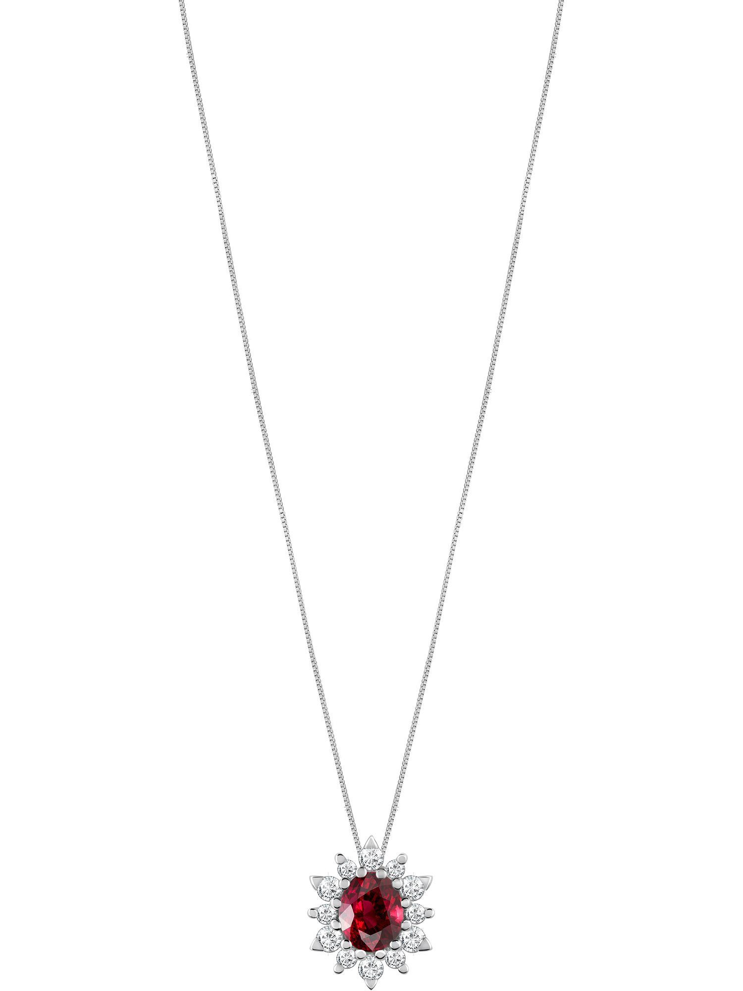 CHRIST Collier CHRIST Damen-Kette 585er Weißgold günstig online kaufen