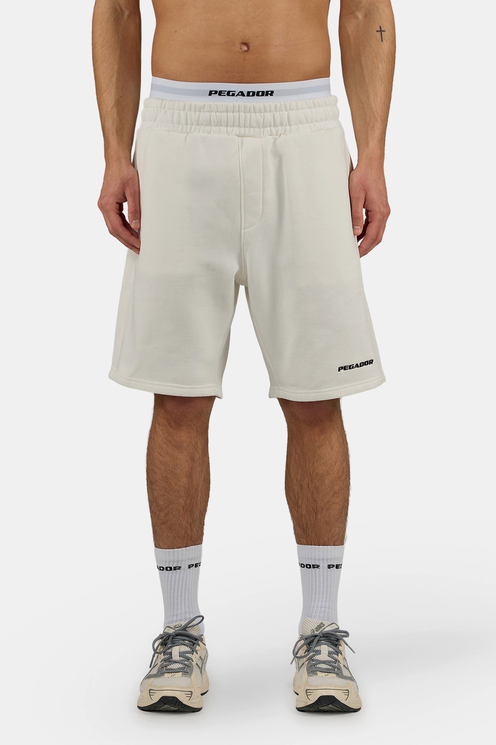 PEGADOR Sweatshorts LOGO HEAVY SWEAT SHORTS Baumwollmischung, regular fit günstig online kaufen