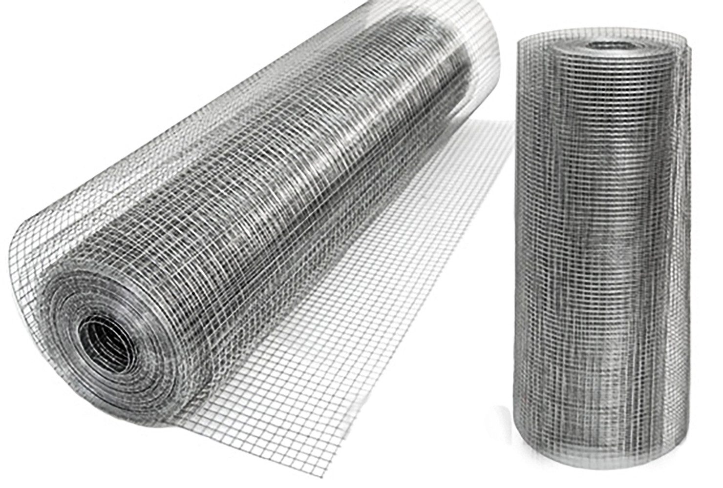 Maschendrahtzaun 25 x 1 m Feuerverzinkt - Volierendraht - Kaninchen, Vögel, Kleintiere
