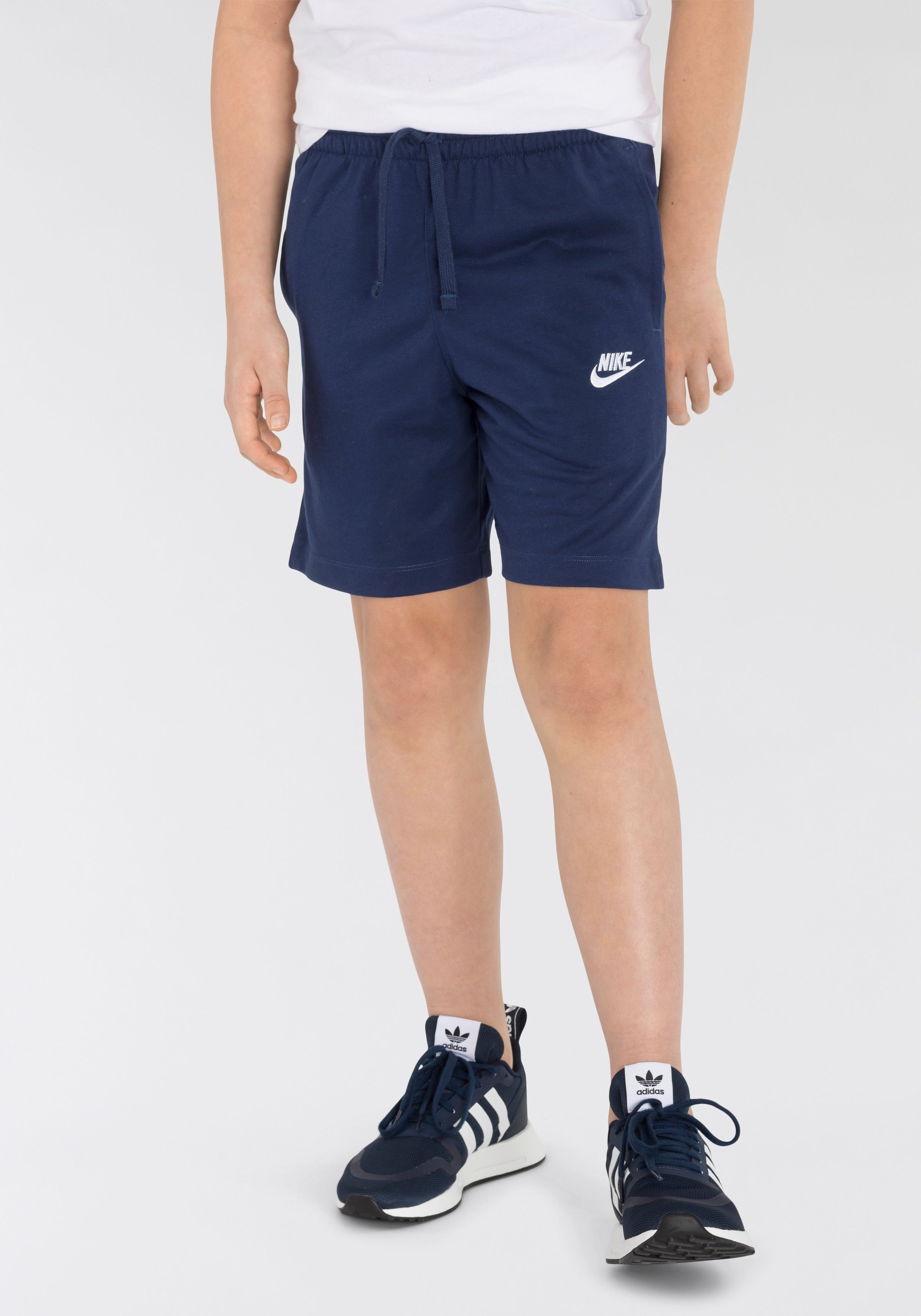 Nike Sportswear Shorts KIDS' dunkelblau JERSEY SHORTS (BOYS) BIG