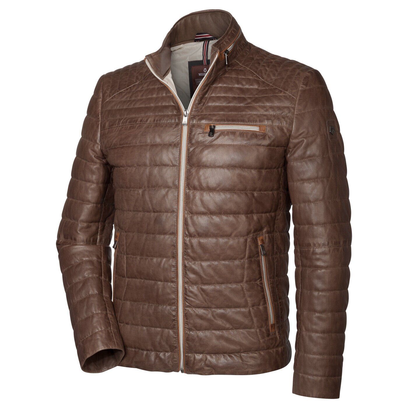 Milestone Lederjacke Terenz aus perforiertem Lammleder günstig online kaufen