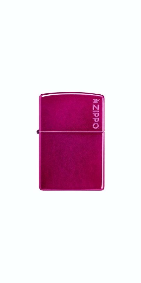 Zippo Feuerzeug Zippo Benzinfeuerzeug, Candy Raspberry Lila (1-St), Benzinbetrieben