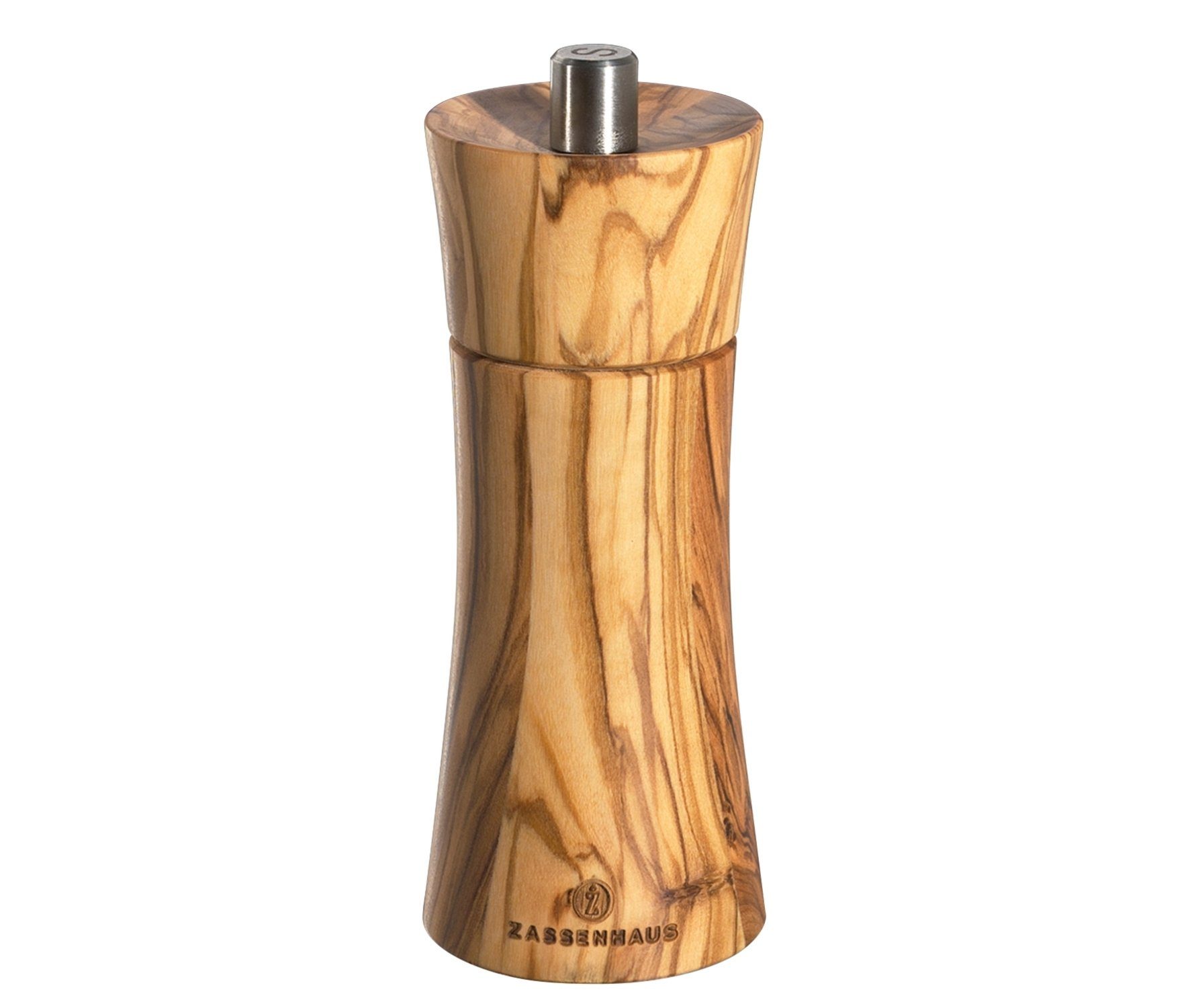 ZASSENHAUS Salz-/Pfeffermühle Salzmühle Gewürzmühle Pfeffermühle Zassenhaus Frankfurt 14cm