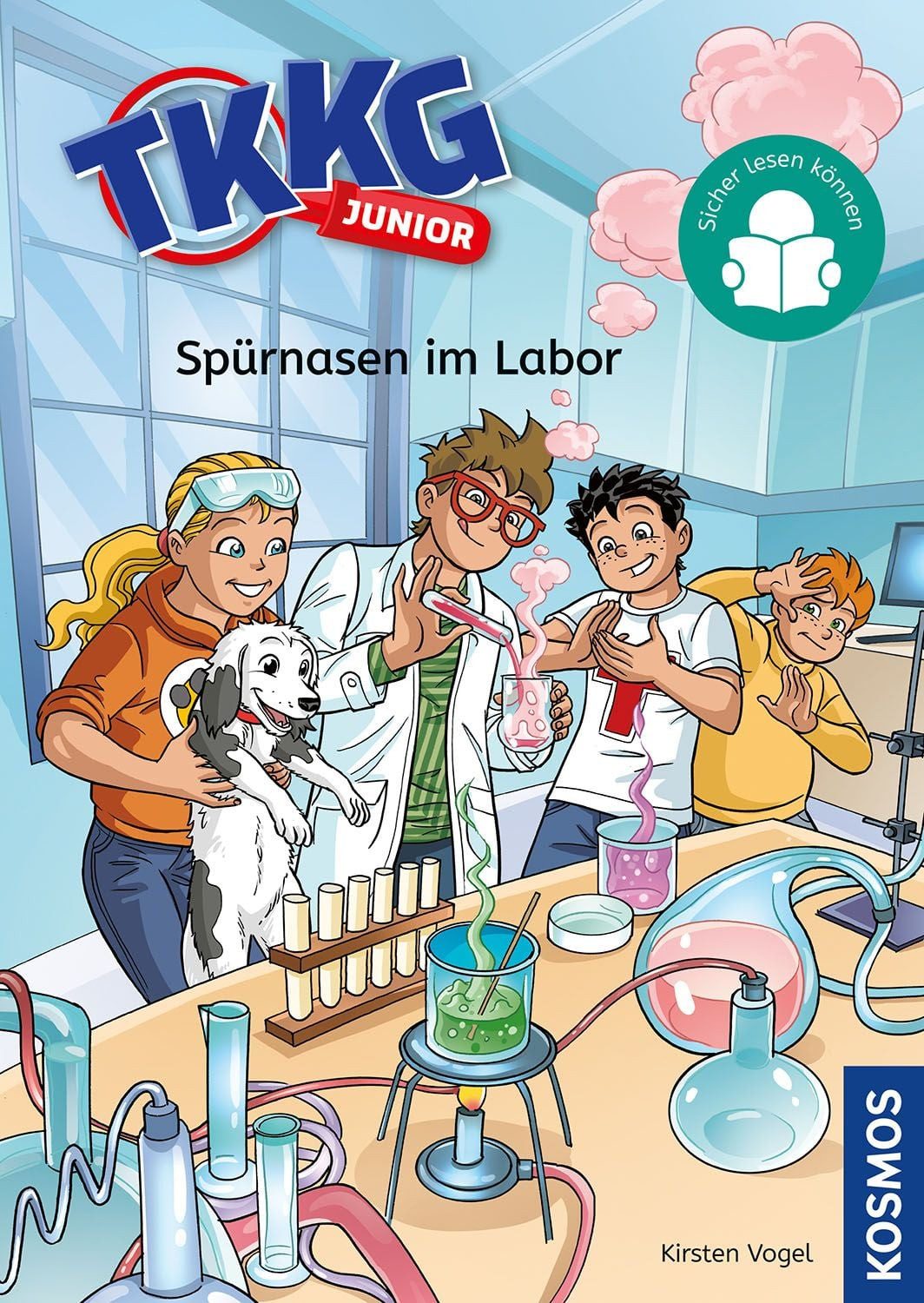 TKKG Junior, 3, Spürnasen im Labor / Kirsten Vogel