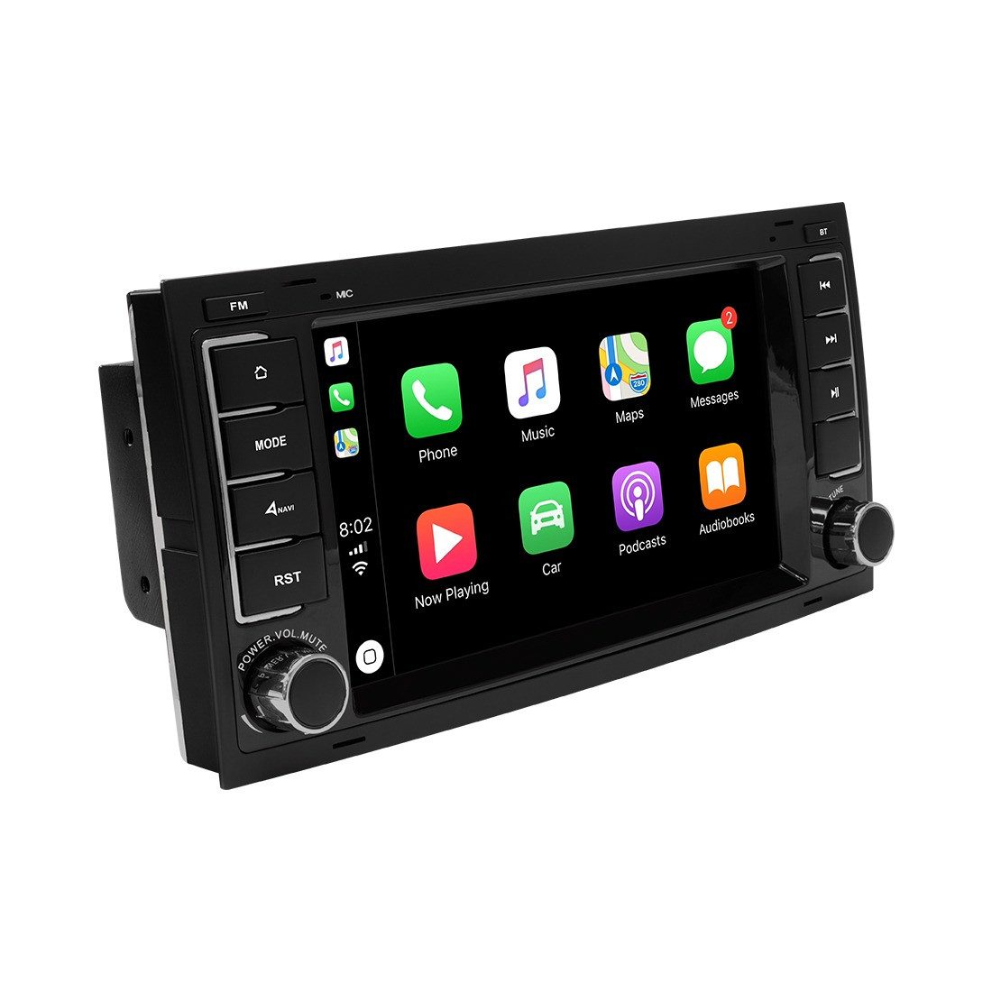 GABITECH 7" Android 13 Autoradio GPS Für VW Touareg Transporter T5 Multivan Autoradio (FM / AM-Radio, RDS, DAB+ Optional, Kabellos Apple Carplay und Android Auto, Sprachsteuerung)