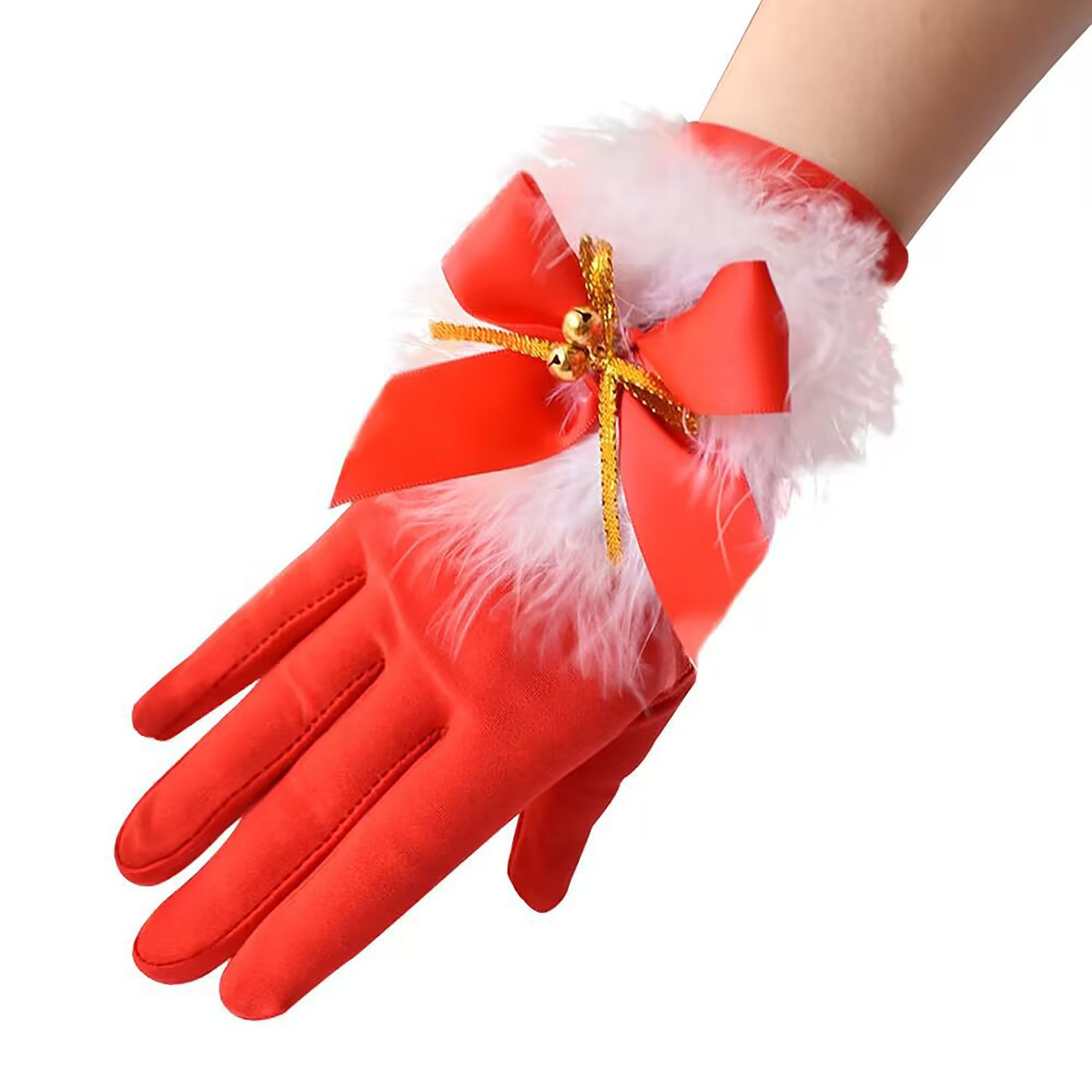 Party Trikot-Handschuhe Stretchhandschuhe SRRINM Festliche