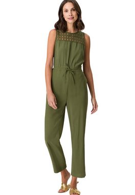 Zero Jumpsuit mit Spitze (1-tlg) Bindedetail