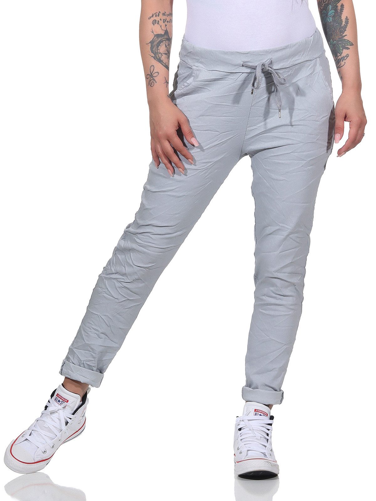 CLEO STYLE Jogginghose Damen Jogginghose 8115 günstig online kaufen