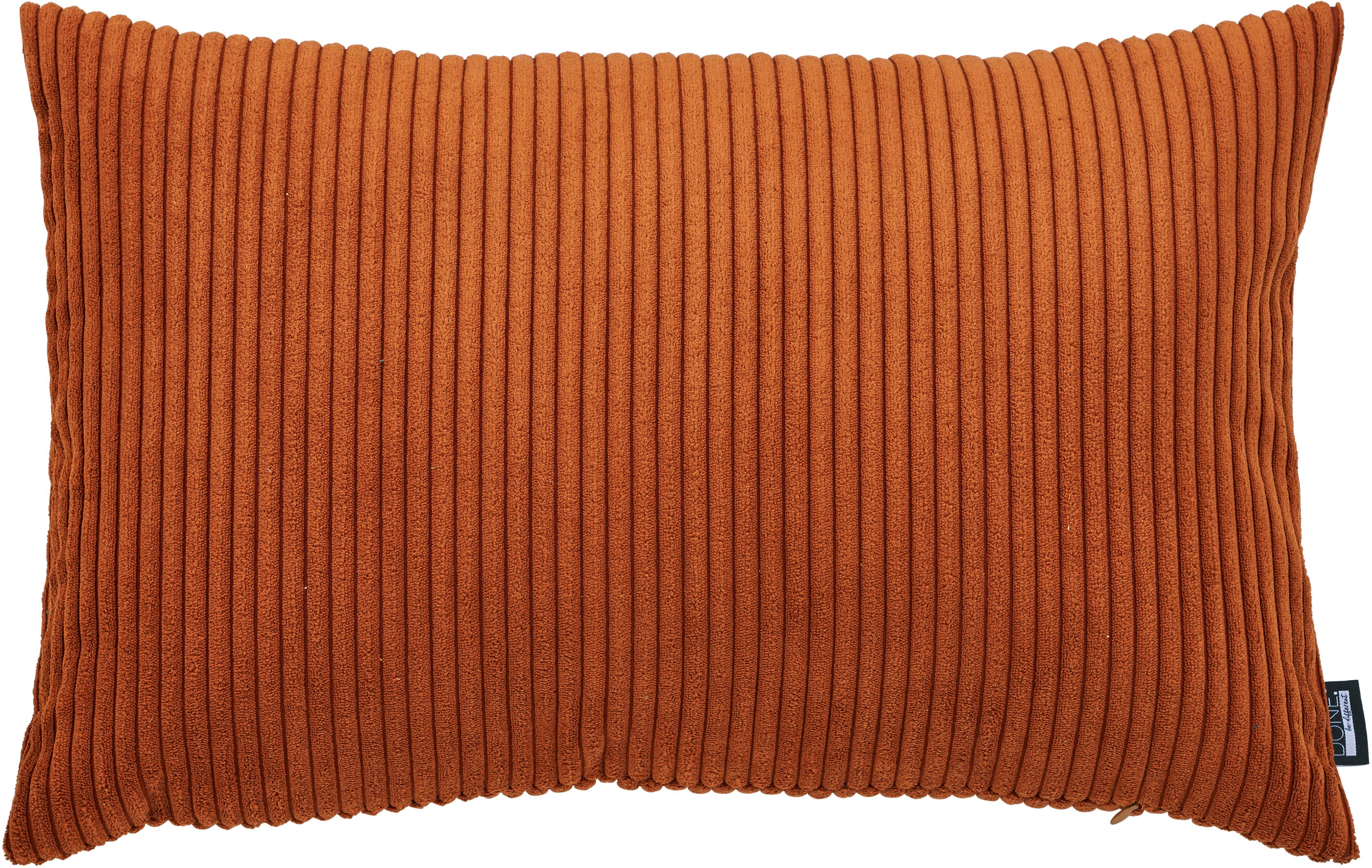 done.® Dekokissen Zoom, Kissenhülle aus modernem Cordstoff