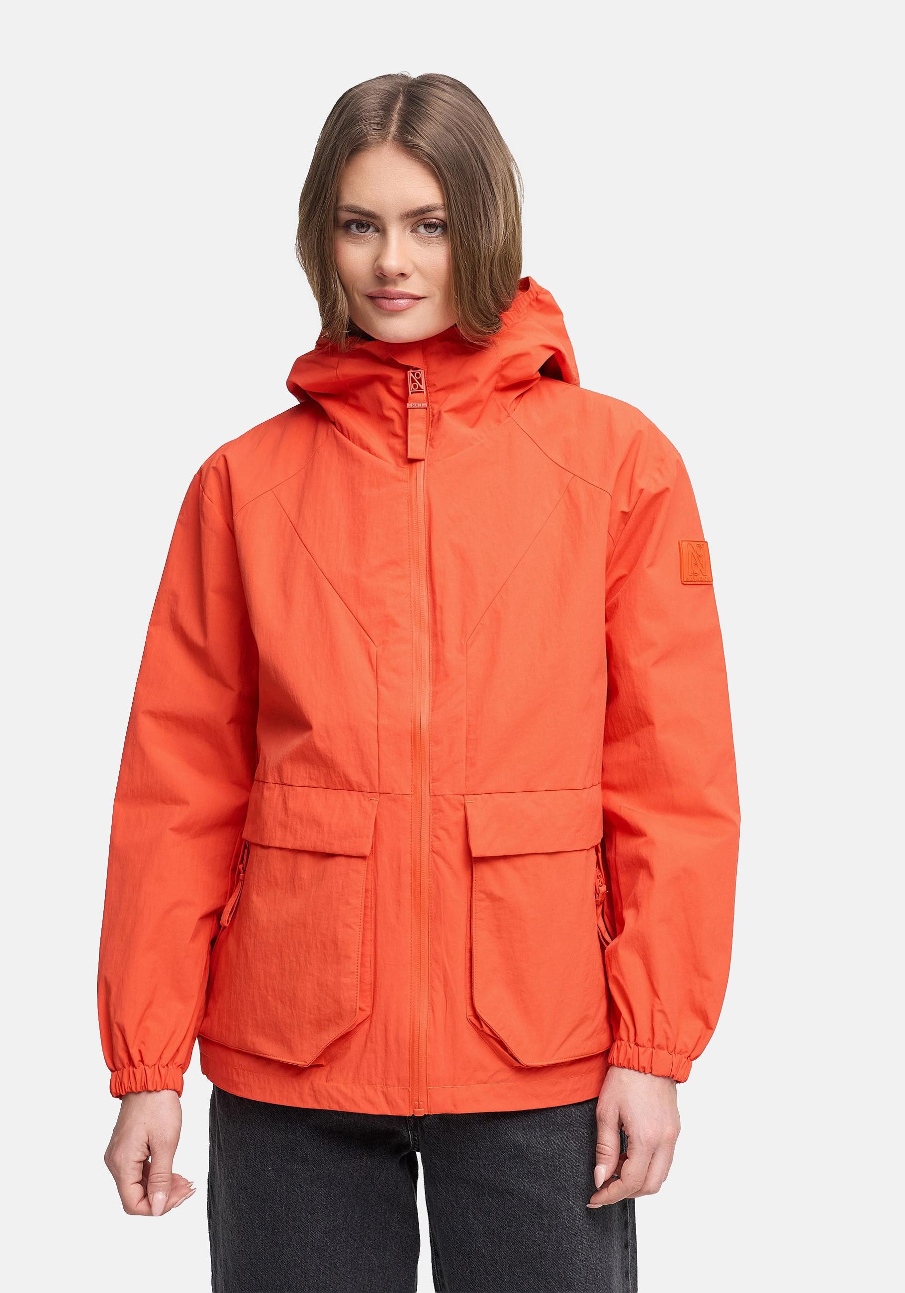 Navahoo Outdoorjacke Donnerwetter 14 Wasserdichte Übergangsjacke mit Kapuze