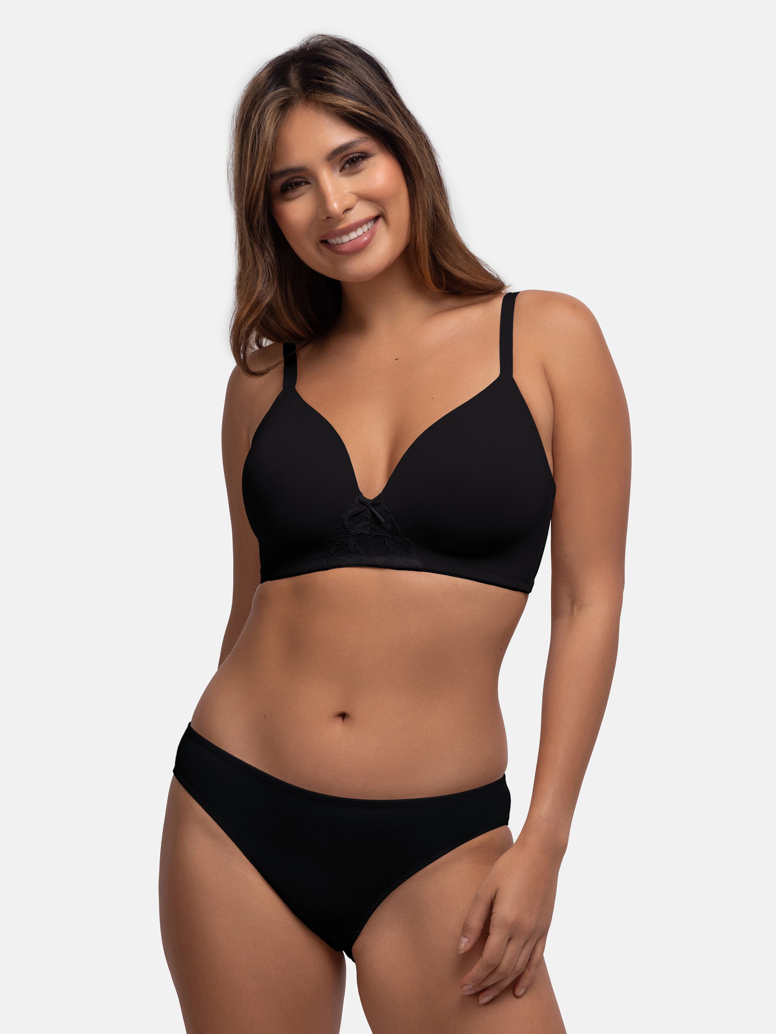 Dorina Push-up-BH MICHELLE weicher Stoff, modernes Design