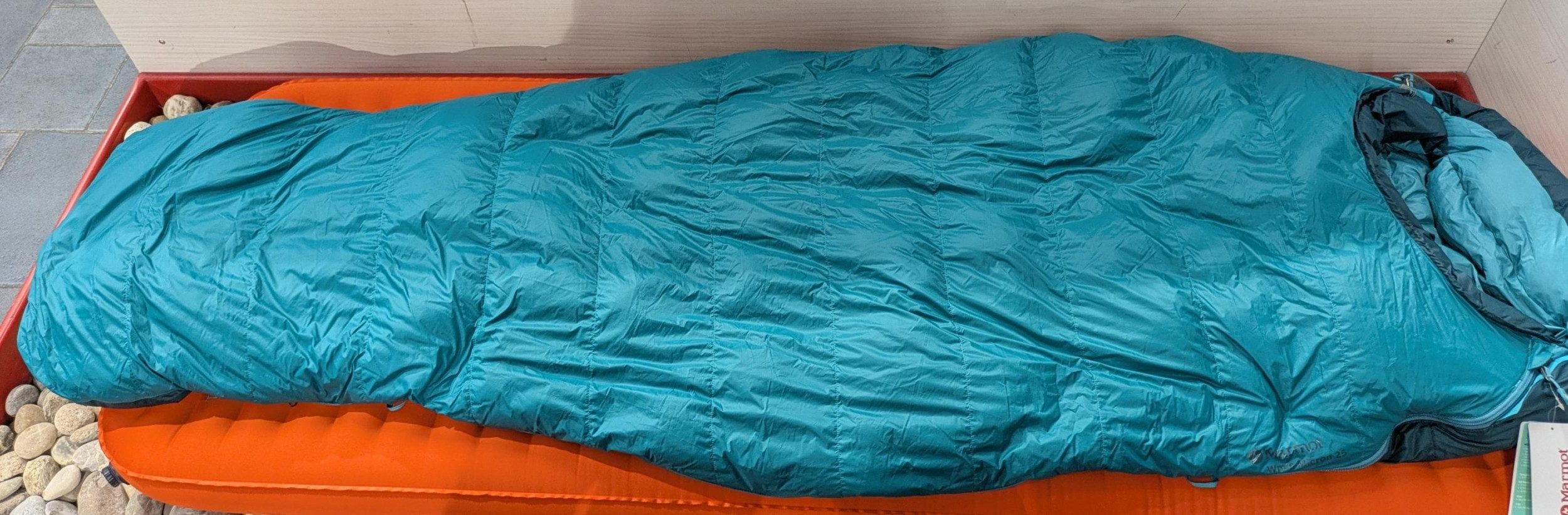 Marmot Mumienschlafsack Marmot Damen Micron 25 Regular Daunenschlafsack (Damen bis -5,6°C / m