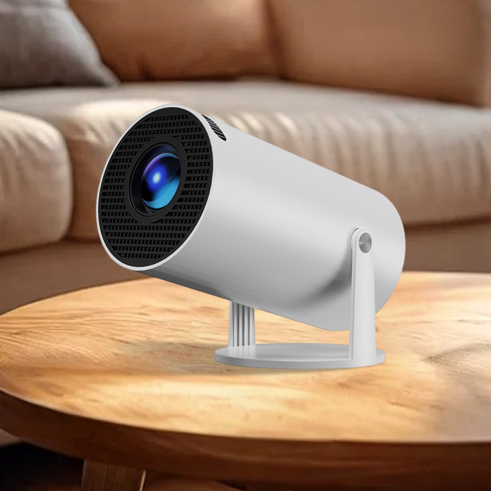 REDOM Mobiler Projektor Heimkino Проэкторы Multimedia Проэкторы LCD-проектор (1500:1, 1280 x 720 px, 250 ANSI Lumen 4K Unterstützung Projektor für Heimkino und Reisen)