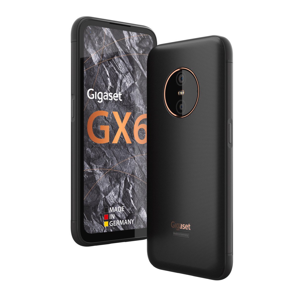 Gigaset GX6 PRO Smartphone (6.6 Zoll, 128 GB Speicherplatz, 50 MP Kamera, Outdoor-Smartphone)