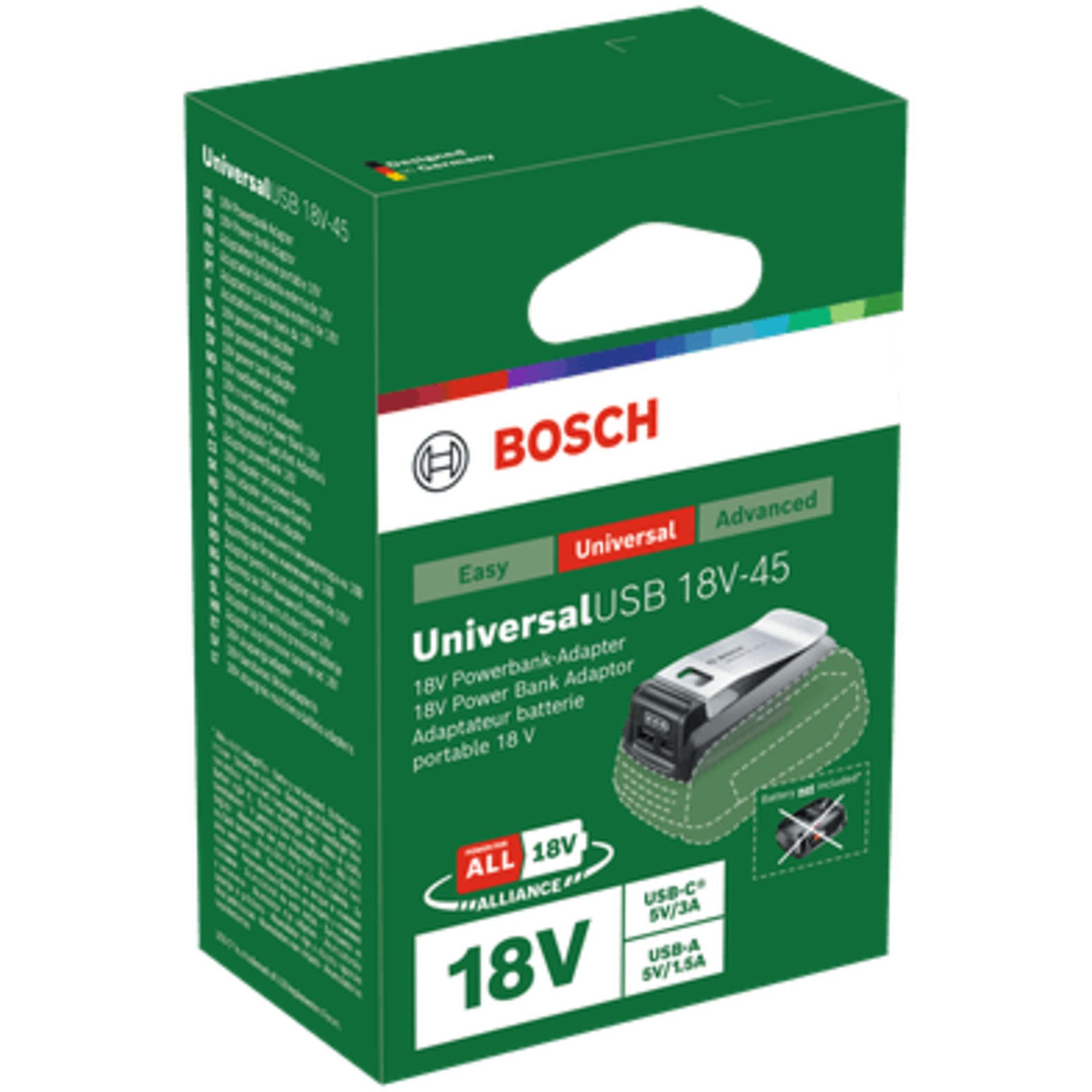 Bosch Professional Bosch Heimwerken & Garten Akku-Adapter-Ladegerät Werkzeug-Akku-Ladetechnik (POWER FOR ALL ALLIANCE)