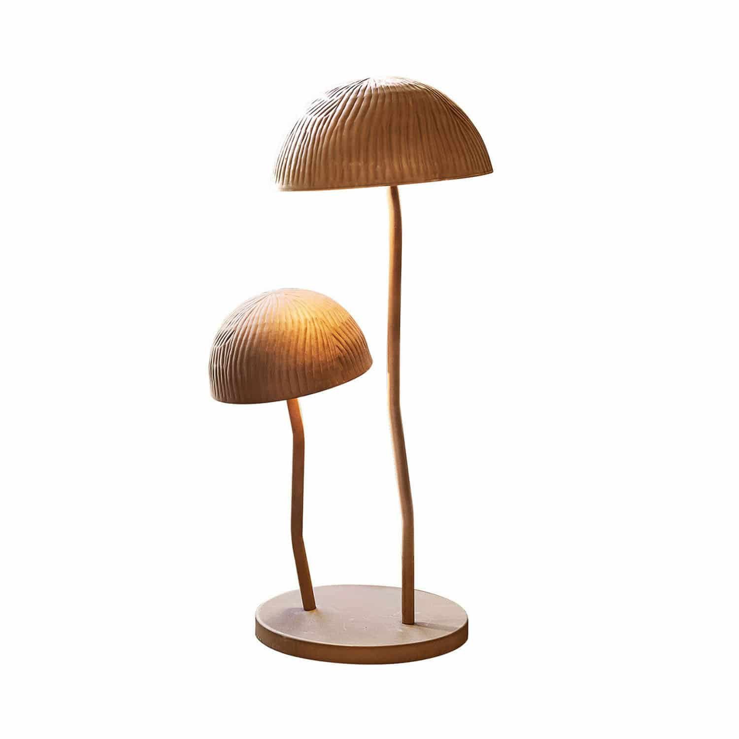 Mirabeau Tischleuchte Tischlampe Harvelle braun