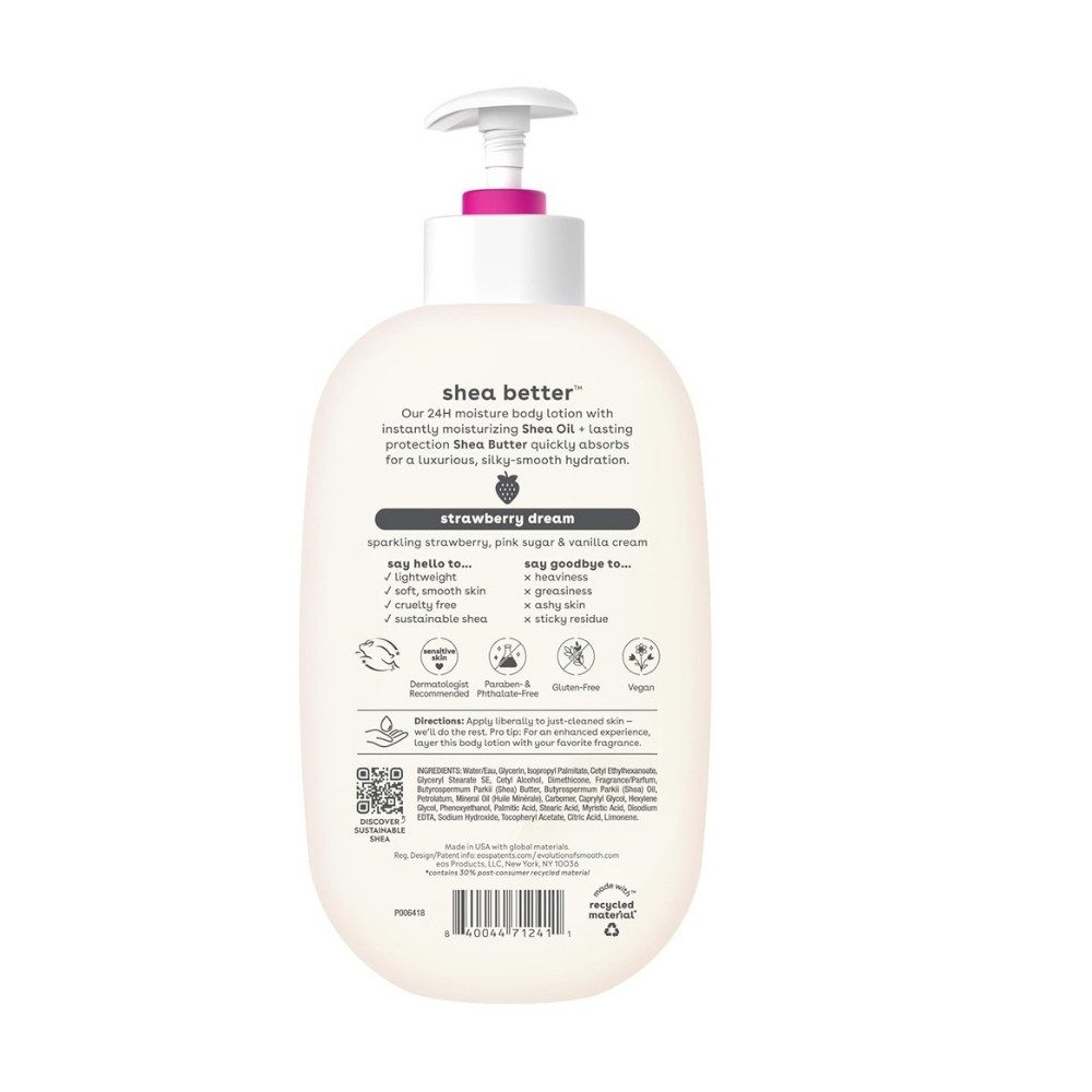 EOS Evolution of smooth Bodylotion Shea Better 24H Moisture Body Lotion-Bodywash-Bodymist-Bodyoil