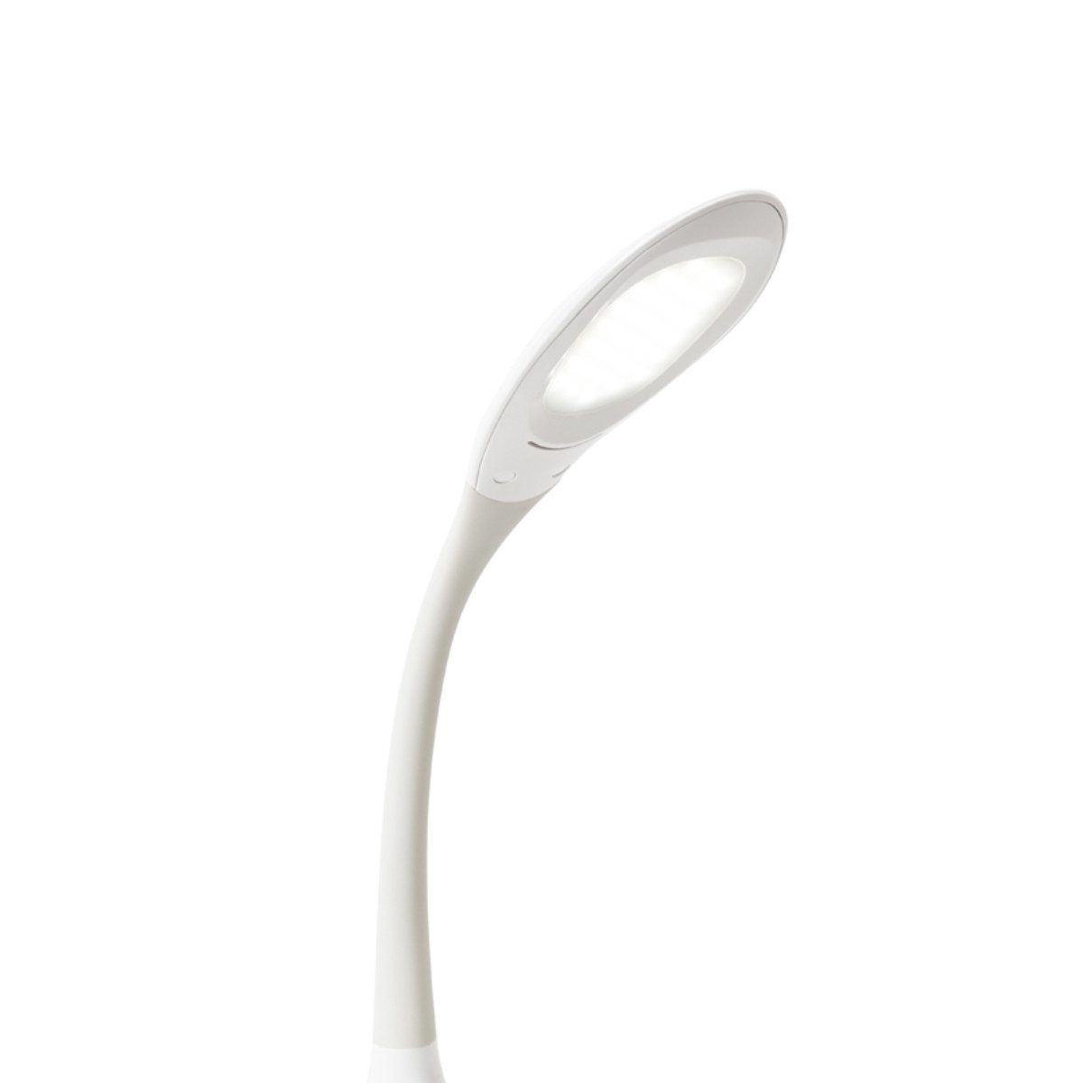 Platinet LED Schreibtischlampe PDL20, LED fest integriert, Kaltweiß, Integriertes Nachtlicht mit regelbarer Intensität