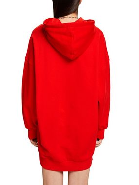 Esprit Minikleid Oversized Sweat-Kleid mit Kapuze