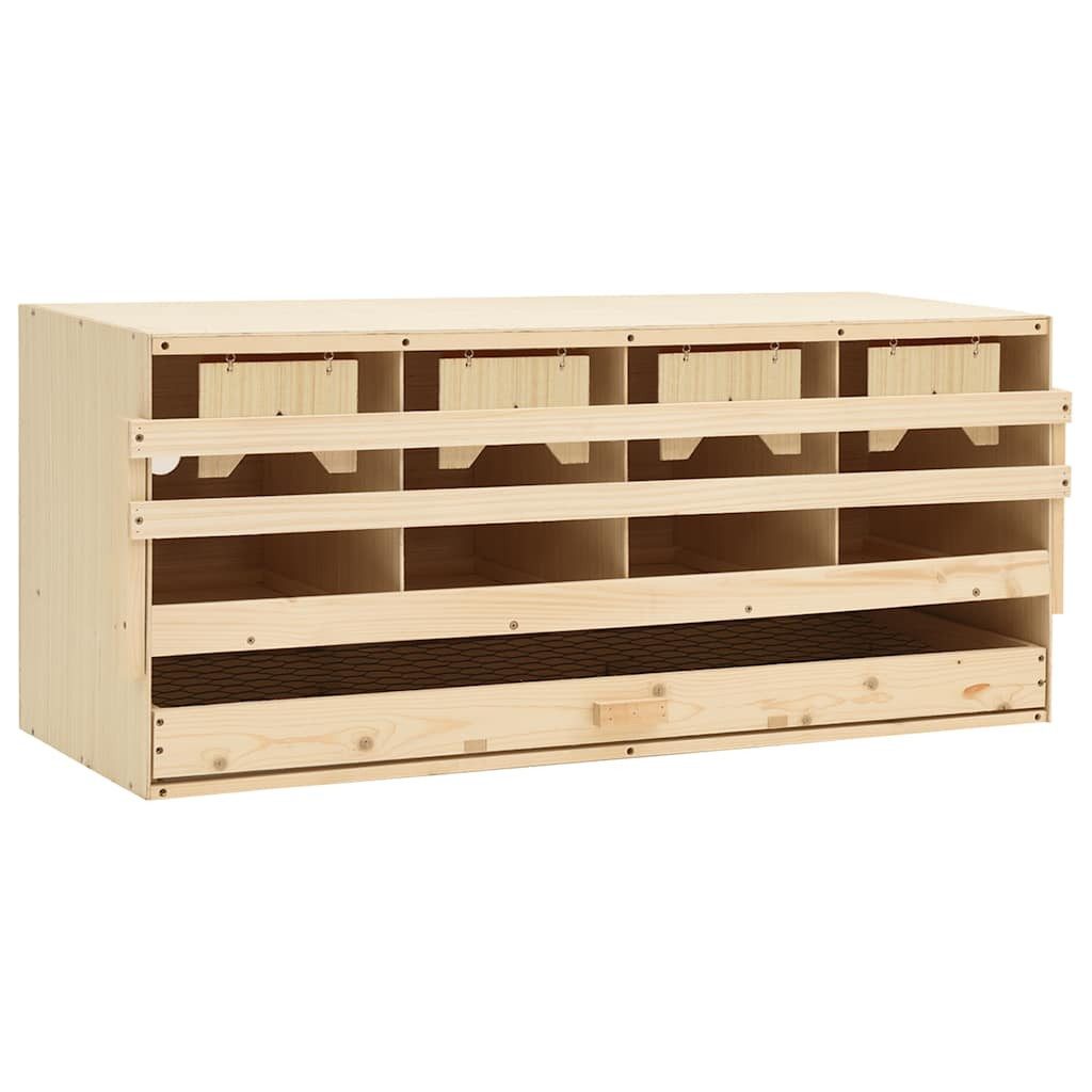 vidaXL Legenest vidaXL 4er Legenest 106x40x45 cm Massivholz Kiefer