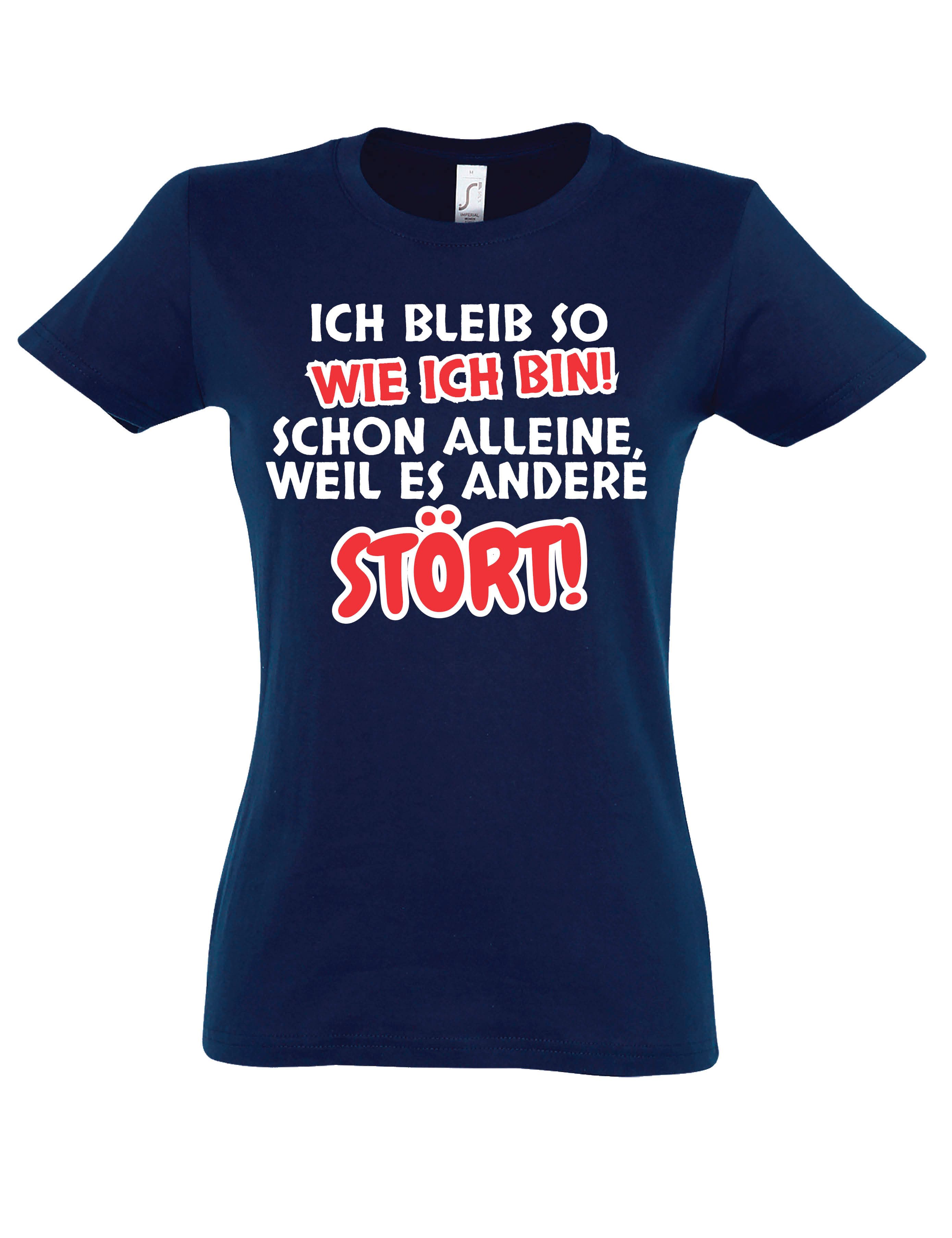 Youth Designz Print-Shirt "Ich bleibe so günstig online kaufen