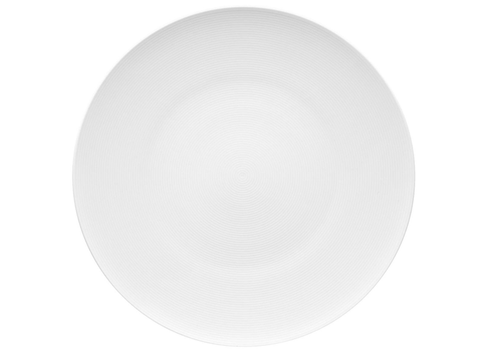 Thomas Porzellan Speiseteller Loft Weiss Platzteller 33 cm, Teller Flach