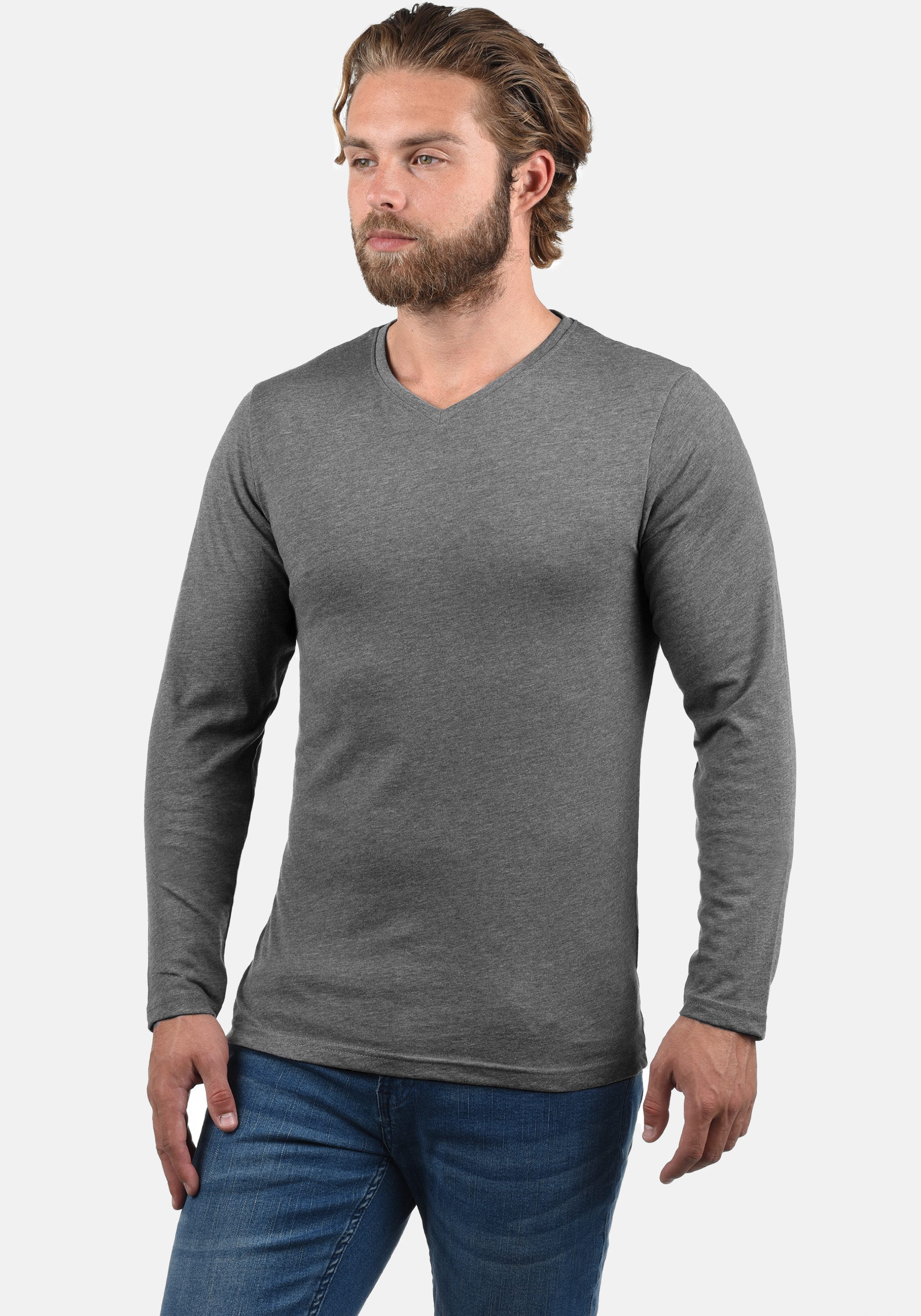 !Solid Langarmshirt SDBasil Langarmshirts im 3er-Pack