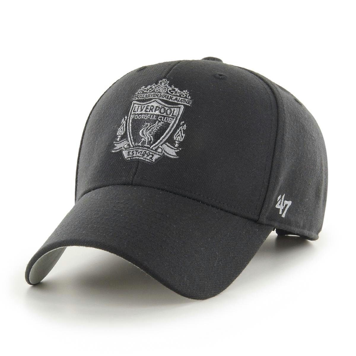 Herren Caps '47 Brand Baseball Cap '47 Brand Cap EPL Liverpool FC '47 MVP Badge black