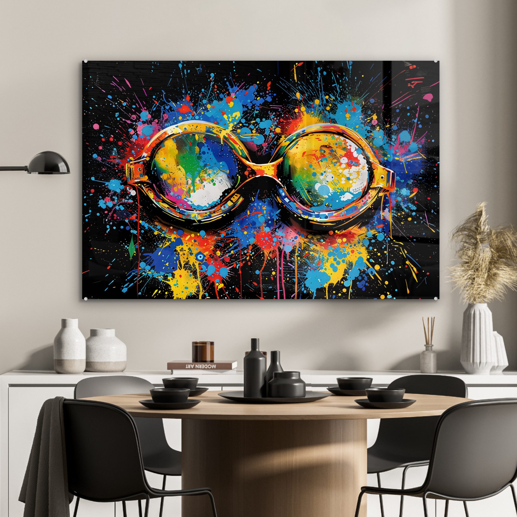 MuchoWow Acrylglasbild Graffiti - Sport - günstig online kaufen