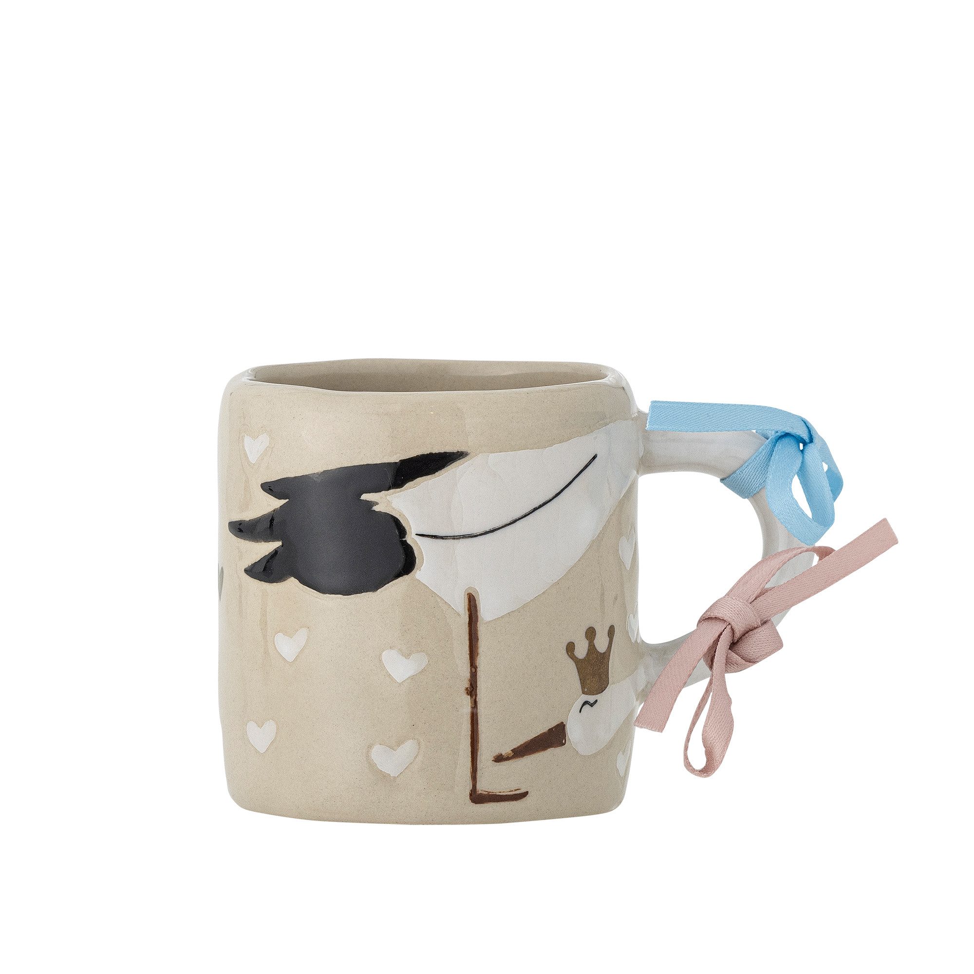 Bloomingville Tasse Bloomingville Bambino Tasse, Natur, 225 ml, Steingut