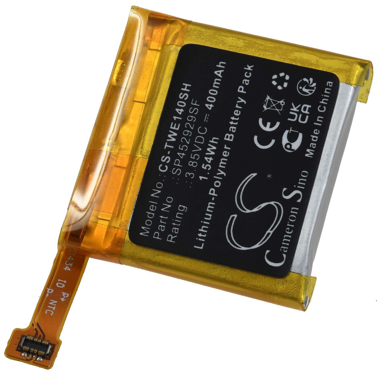 Powery Akku Ticwatch Pro Pro 4G Akku 400 mAh (3.85 V)